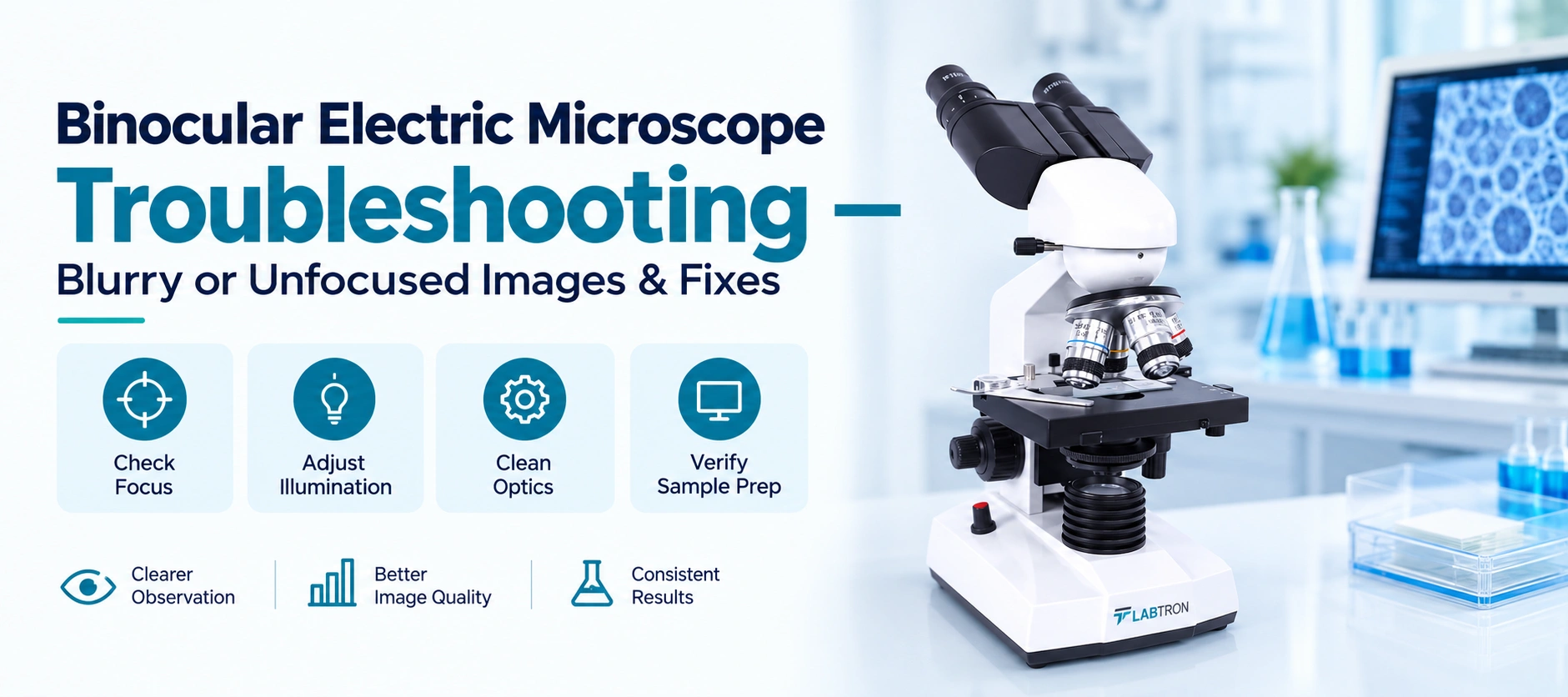 Binocular Electric Microscope Troubleshooting — Blurry Or Unfocused Images & Fixes