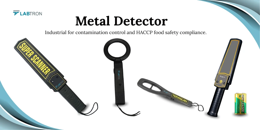 Industrial Metal Detector For Contamination Control And HACCP Food Safety Compliance.