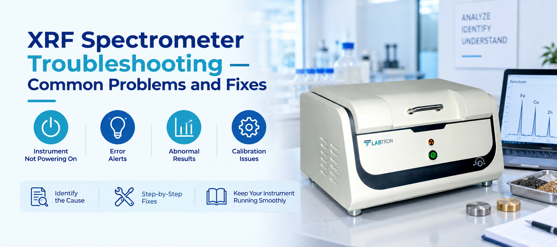 XRF Spectrometer Troubleshooting — Common Problems And Fixes