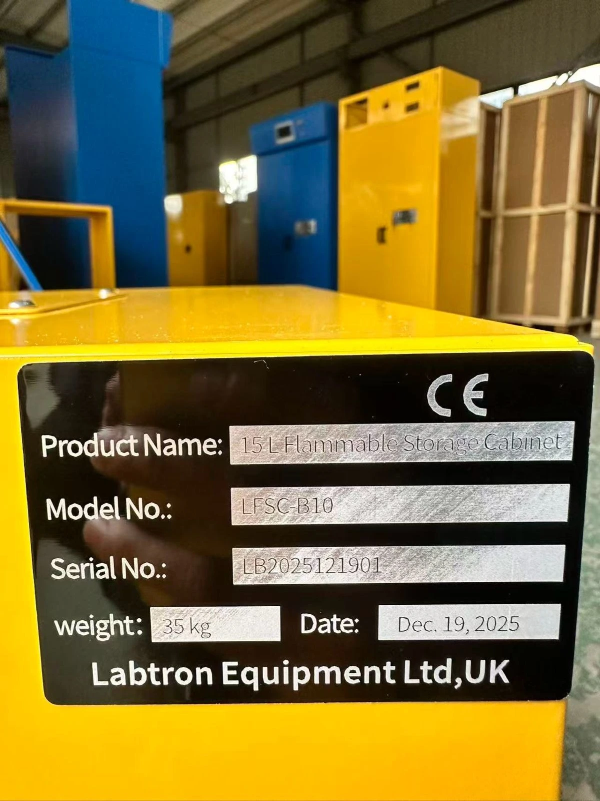 Flammable Storage Cabinet LFSC-B10 (15 L)