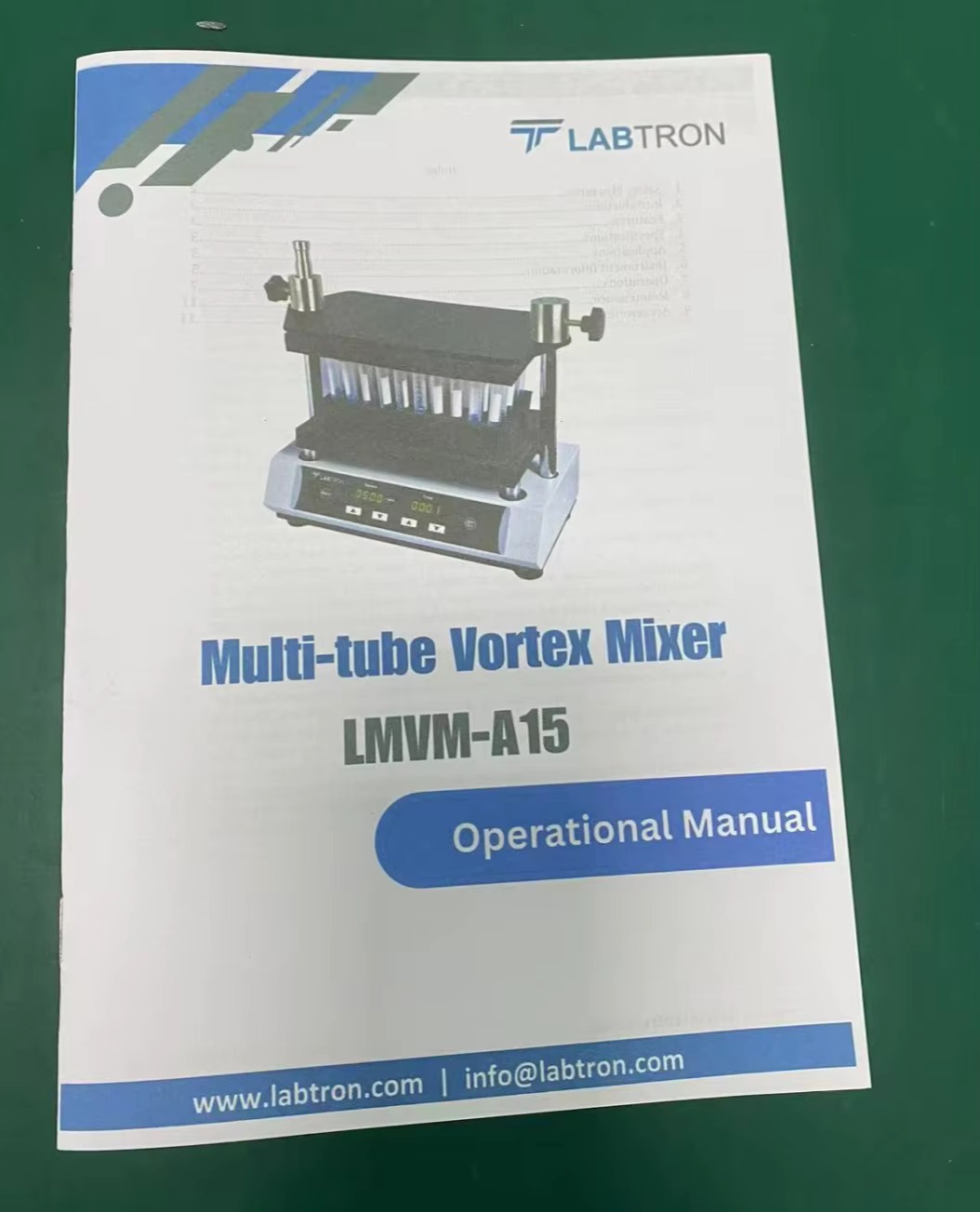 Multi-tube Vortex Mixer LMVM-A15