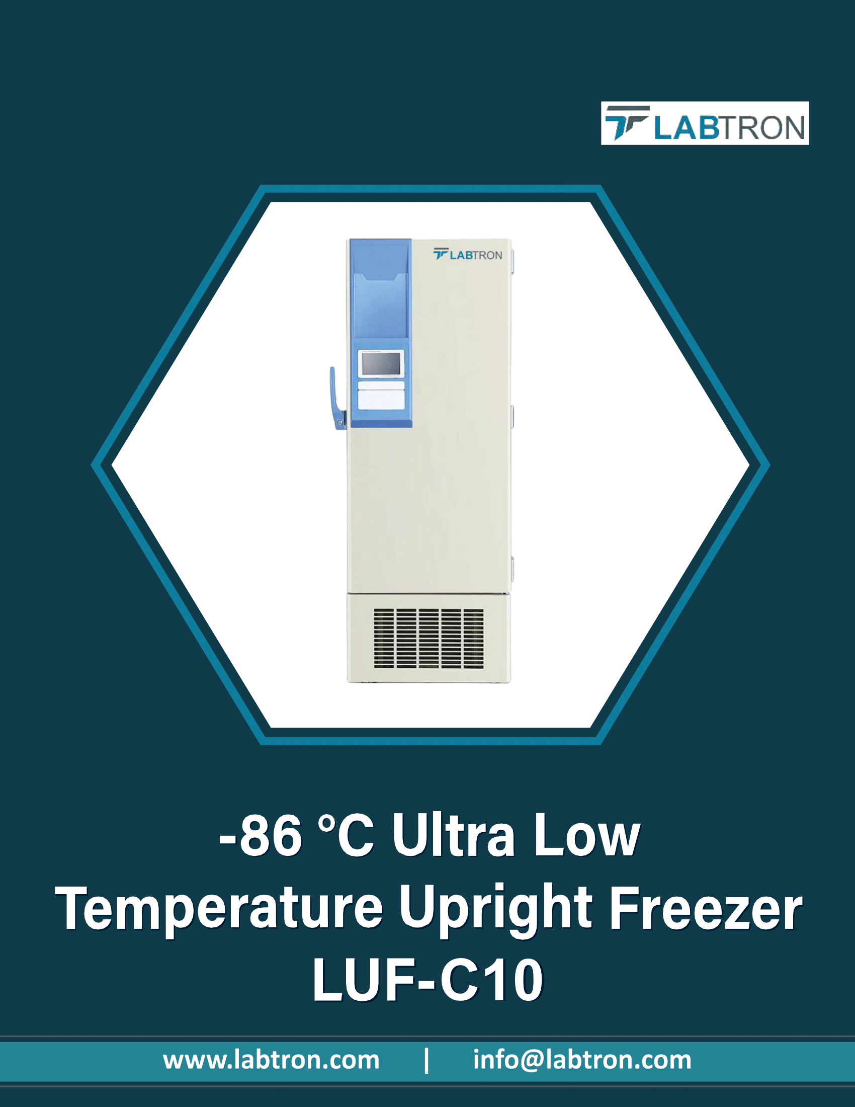 -86 °C Ultra Low-Temperature Upright Freezer LUF-C10 Manual