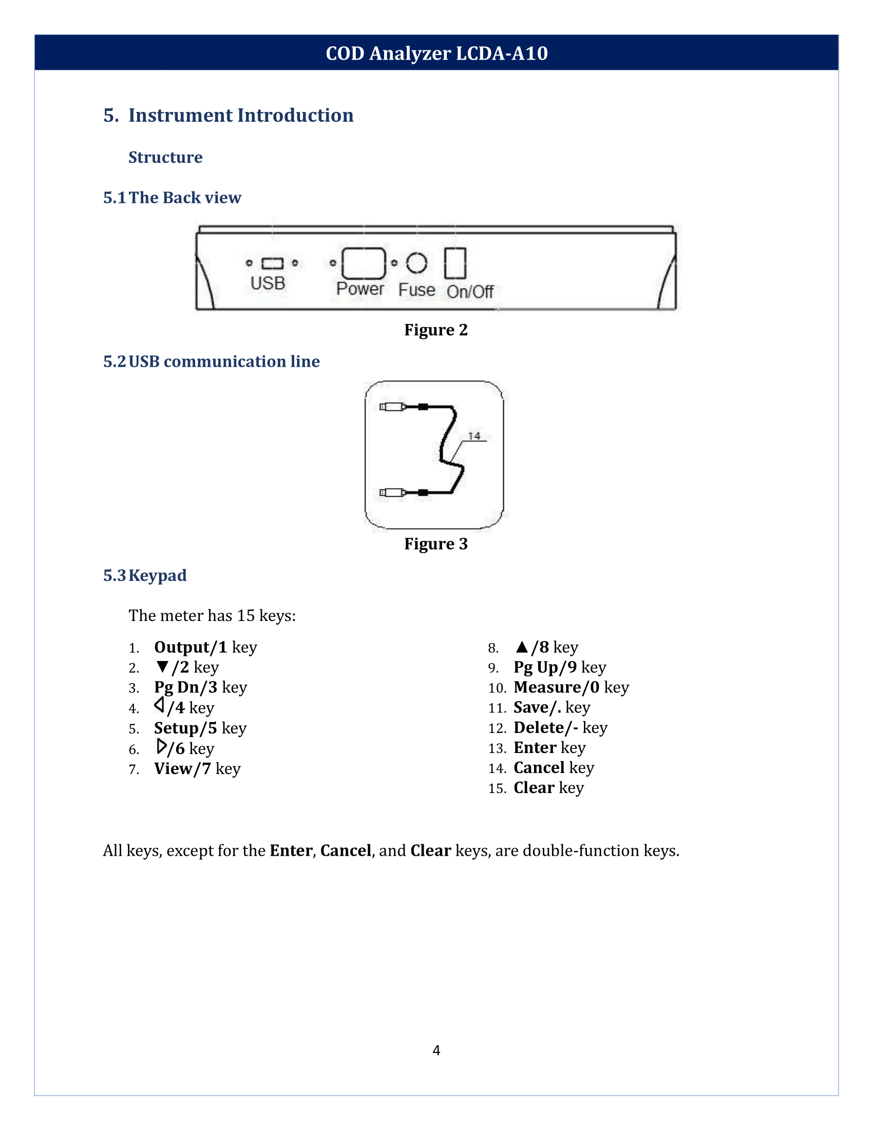 COD Analyzer LCDA-A10 Manual