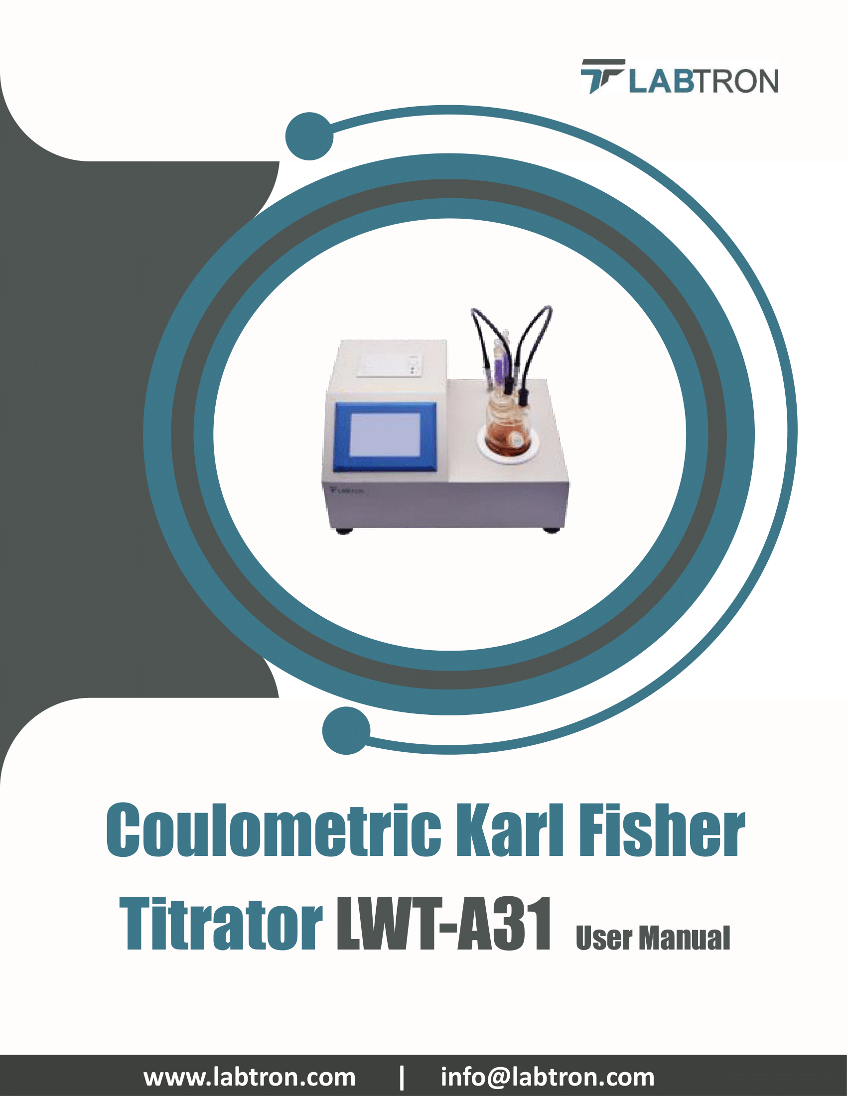 Coulometric Karl Fischer Titrator LWT-A31 Manual