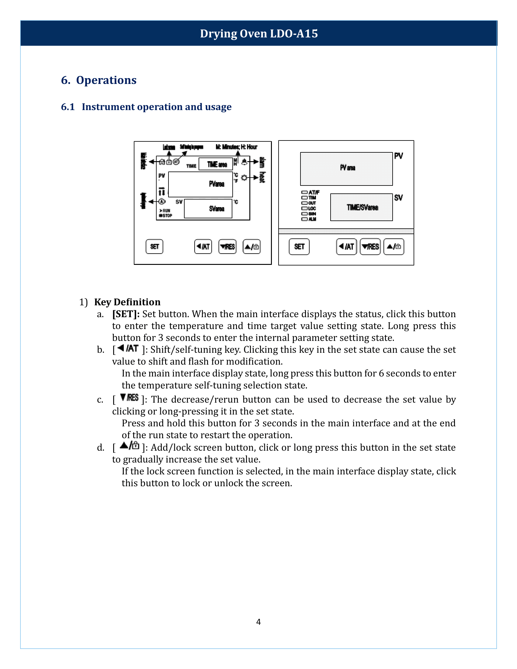 Drying Oven LDO-A15 Manual