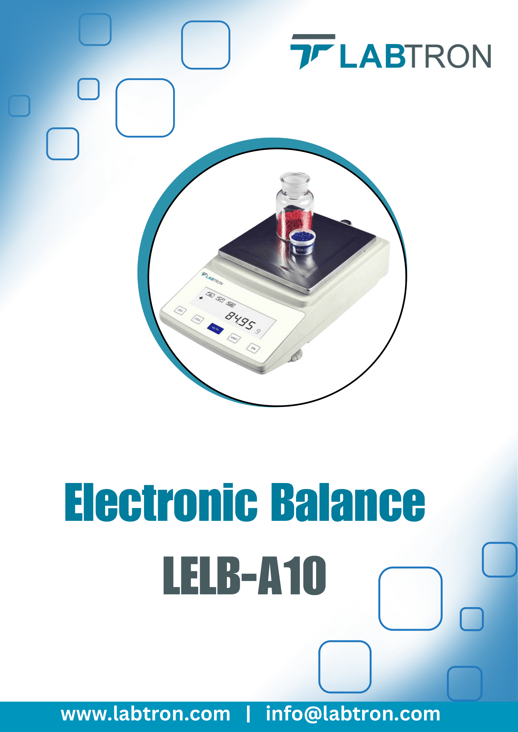 Electronic balance LELB-A10 Manual