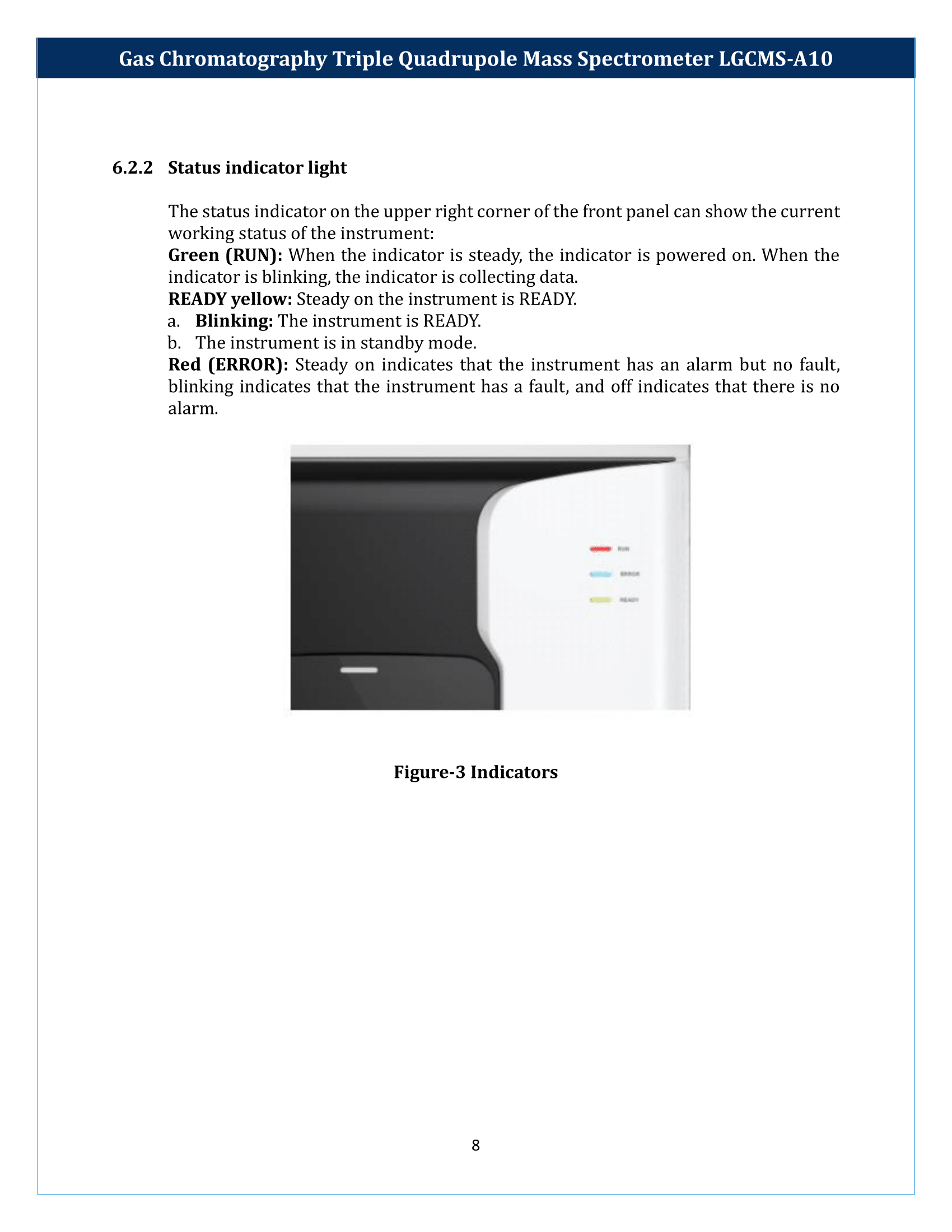 Gas Chromatography Triple Quadrupole Mass Spectrometer LGCMS-A10 Manual