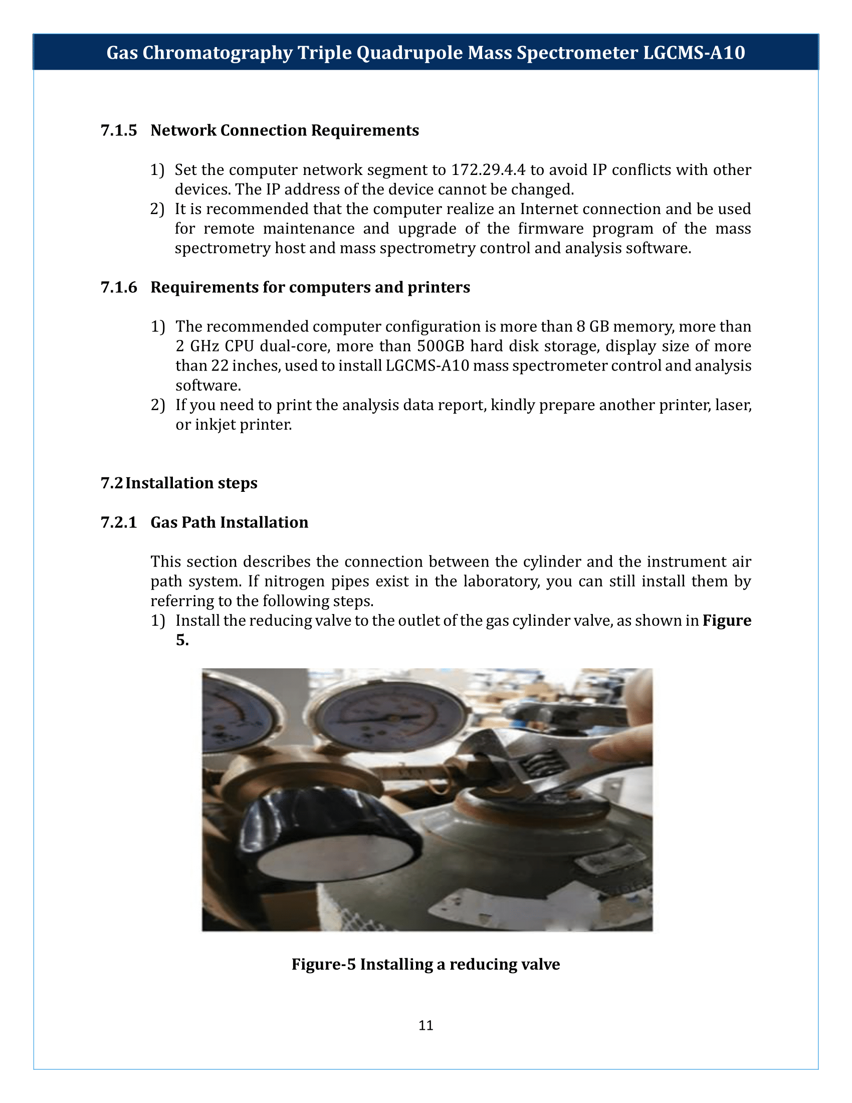 Gas Chromatography Triple Quadrupole Mass Spectrometer LGCMS-A10 Manual