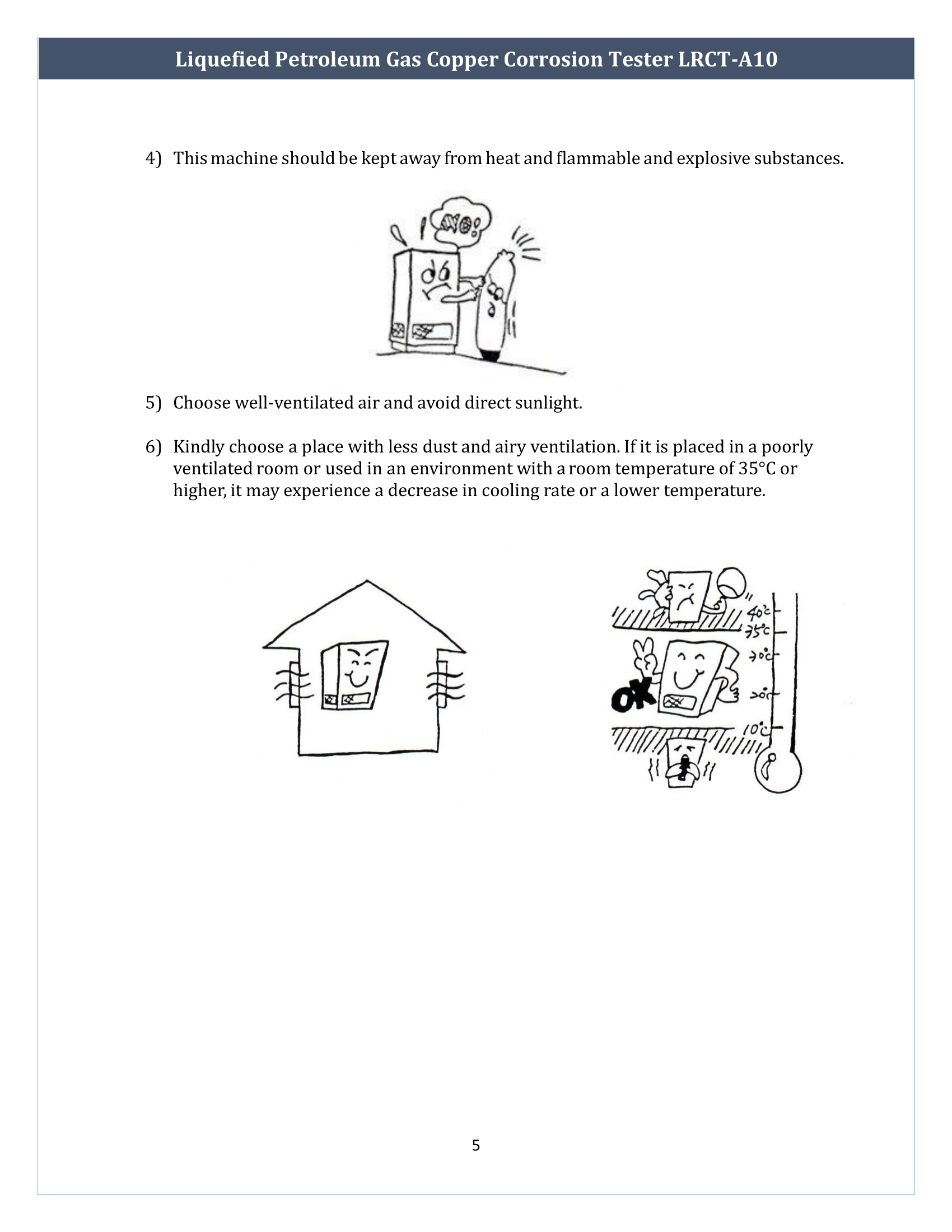 Liquefied Petroleum Gas Copper Corrosion Tester LRCT-A10 Manual