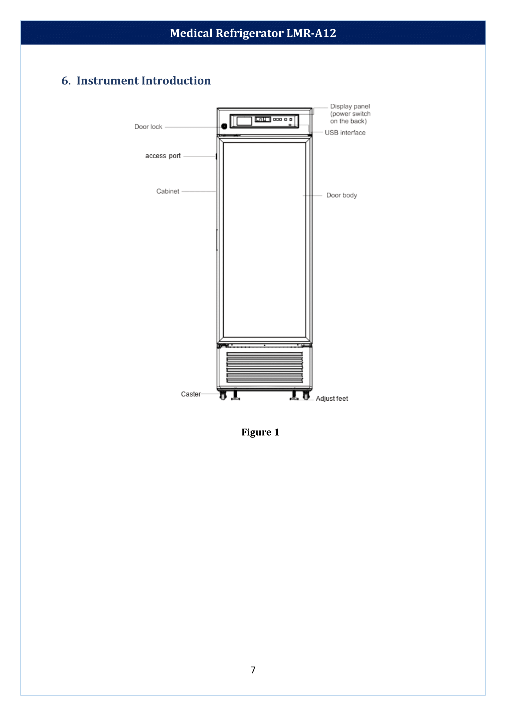 Medical Refrigerator LMR-A12 Manual