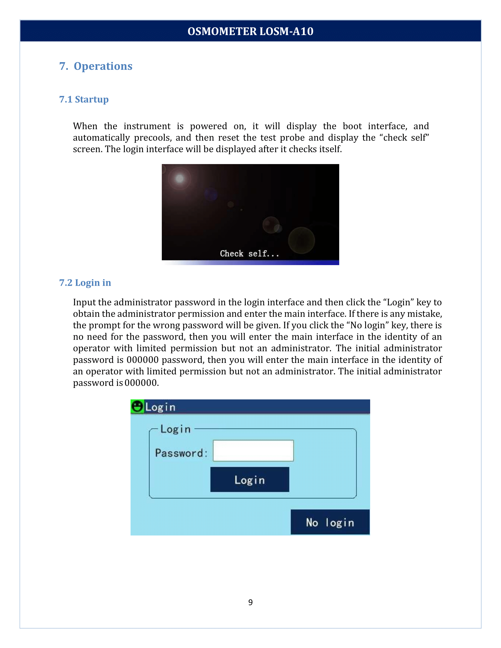 Osmometer LOSM-A10 Manual
