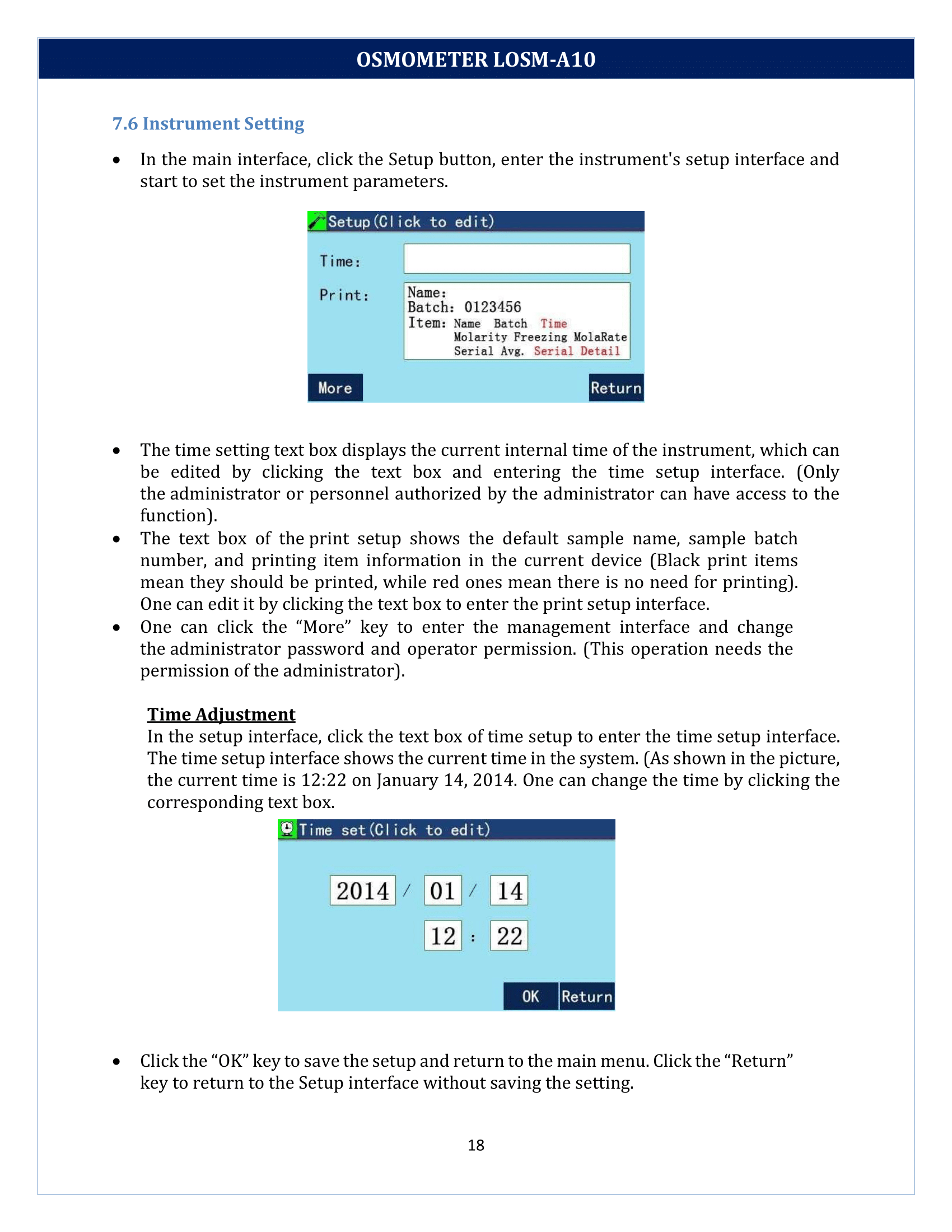 Osmometer LOSM-A10 Manual