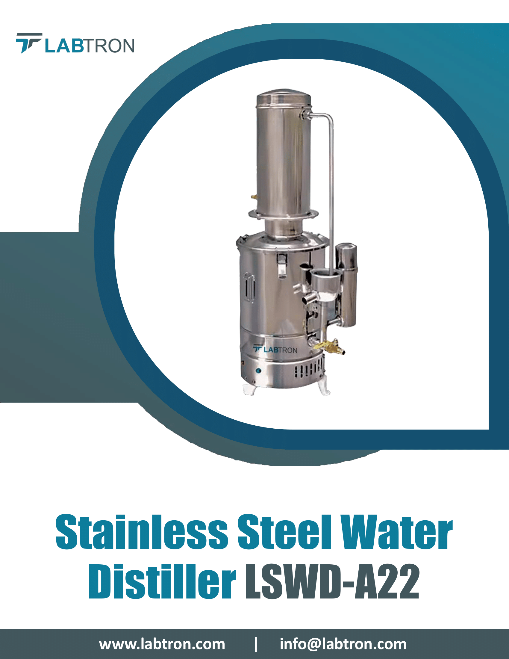 Stainless Steel Water Distiller LSWD-A22 Manual