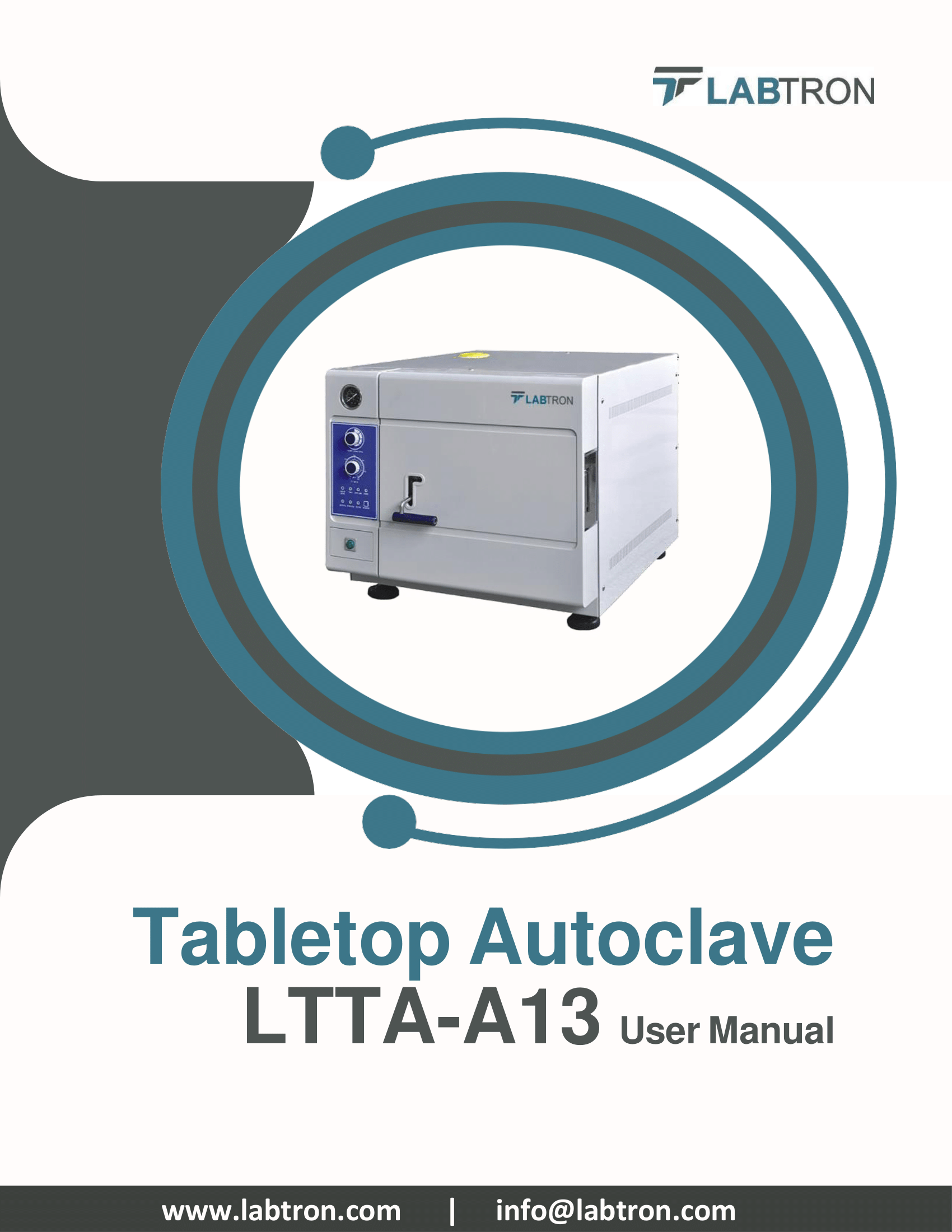 Tabletop Autoclave LTTA-A13 Manual