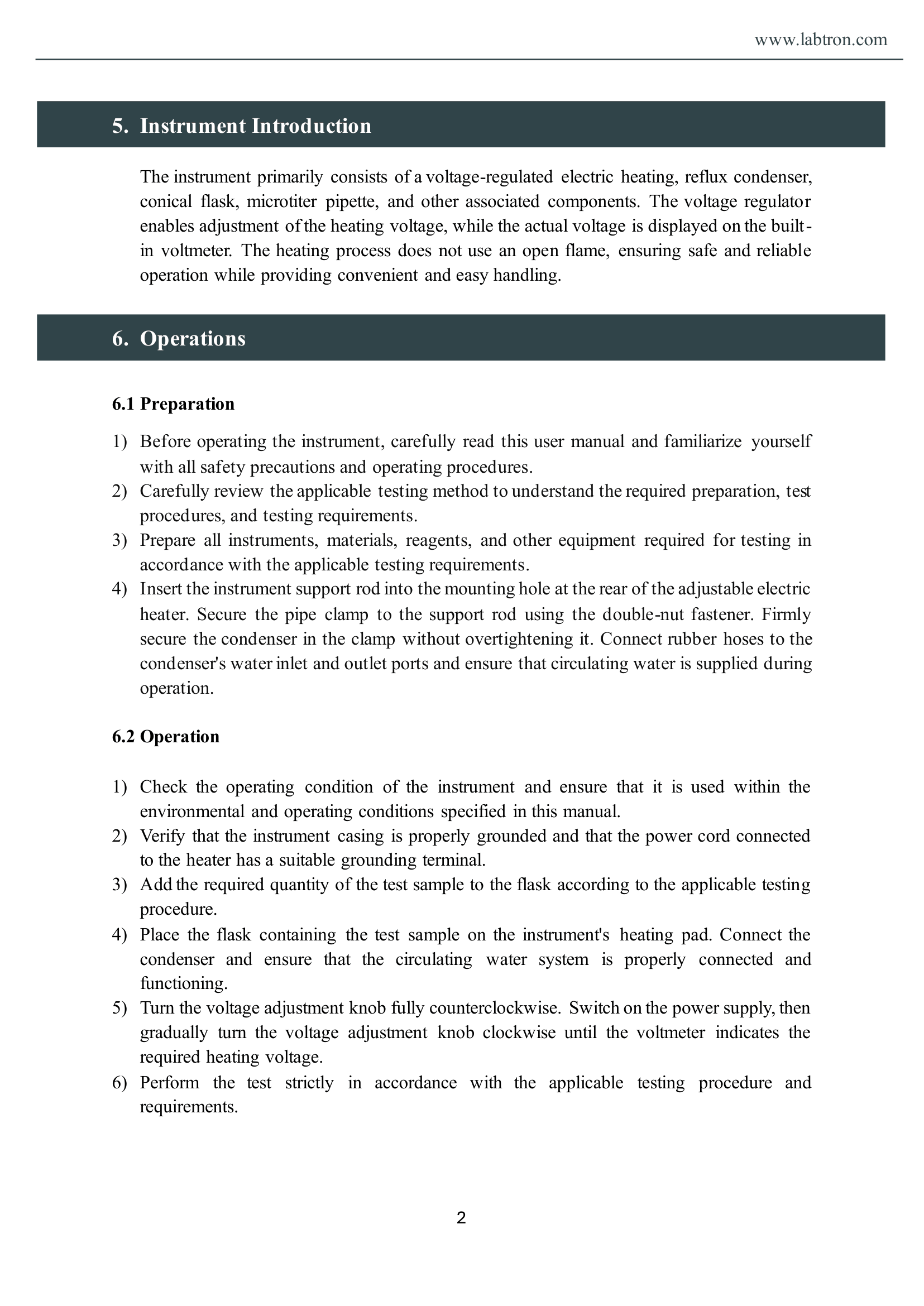 Acid Number and Acidity Tester LAAT-A11 Manual