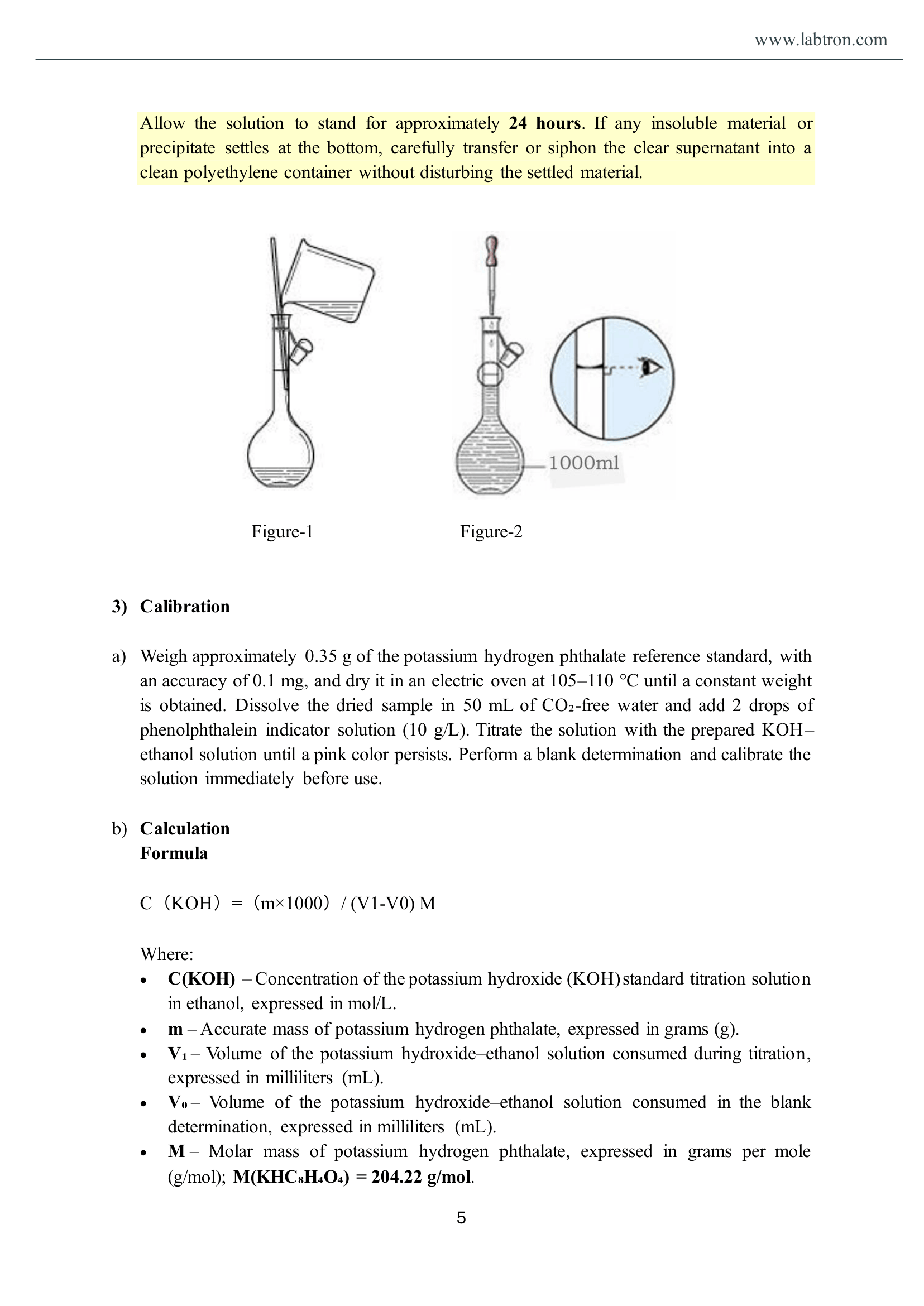 Acid Number and Acidity Tester LAAT-A11 Manual