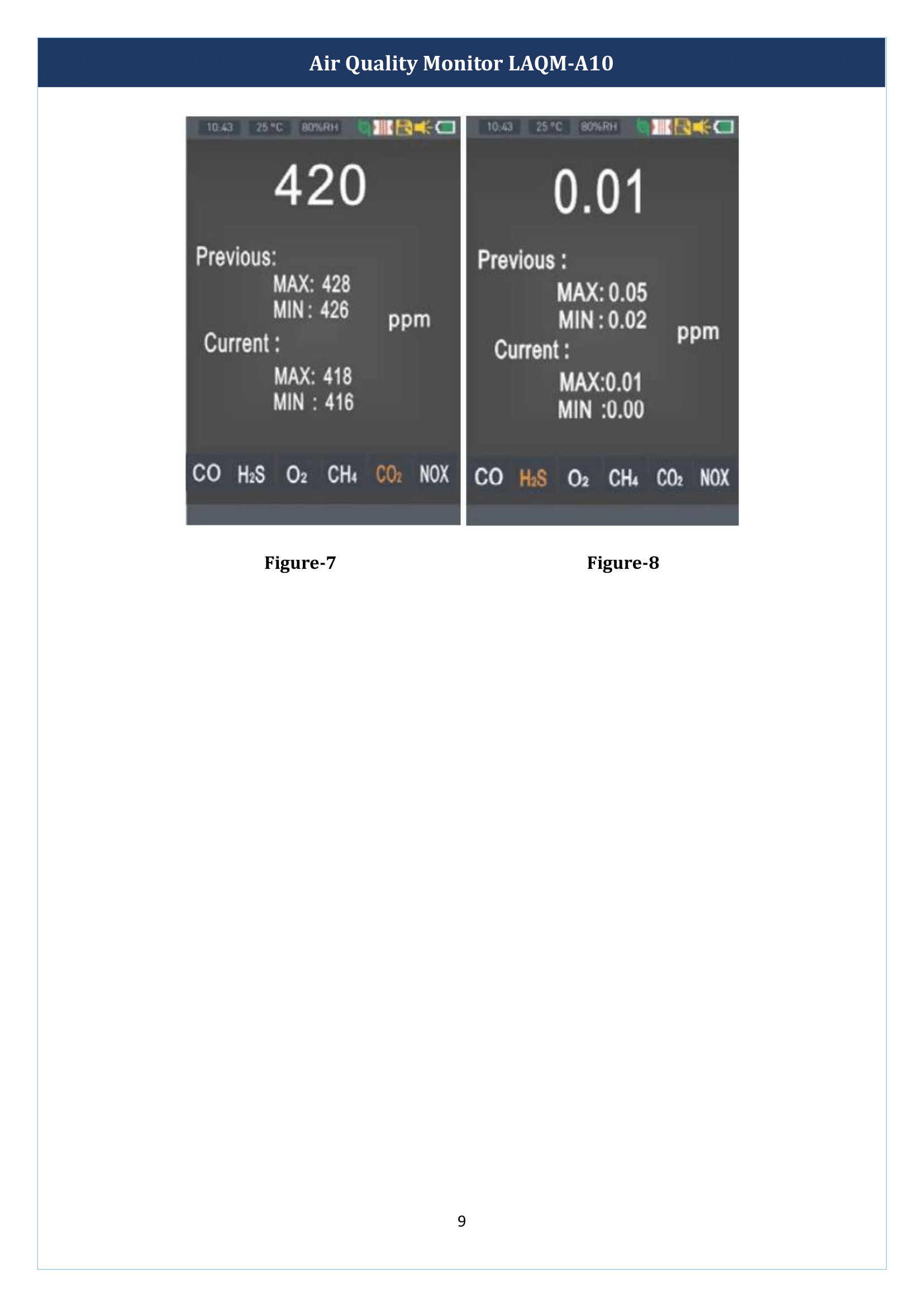 Air Quality Monitor LAQM-A10 Manual