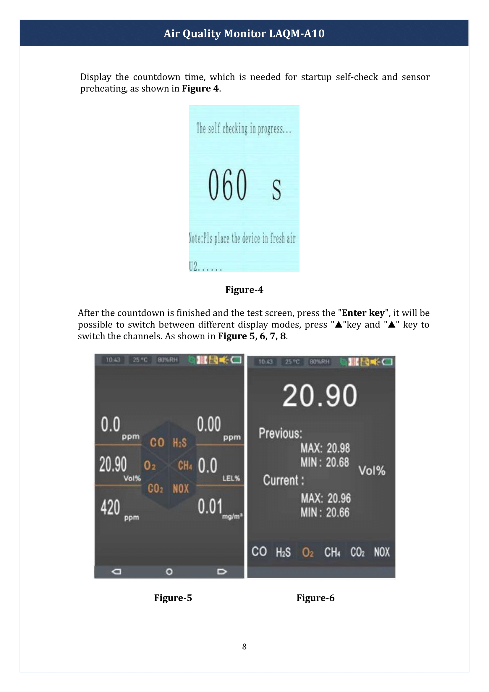 Air Quality Monitor LAQM-A10 Manual