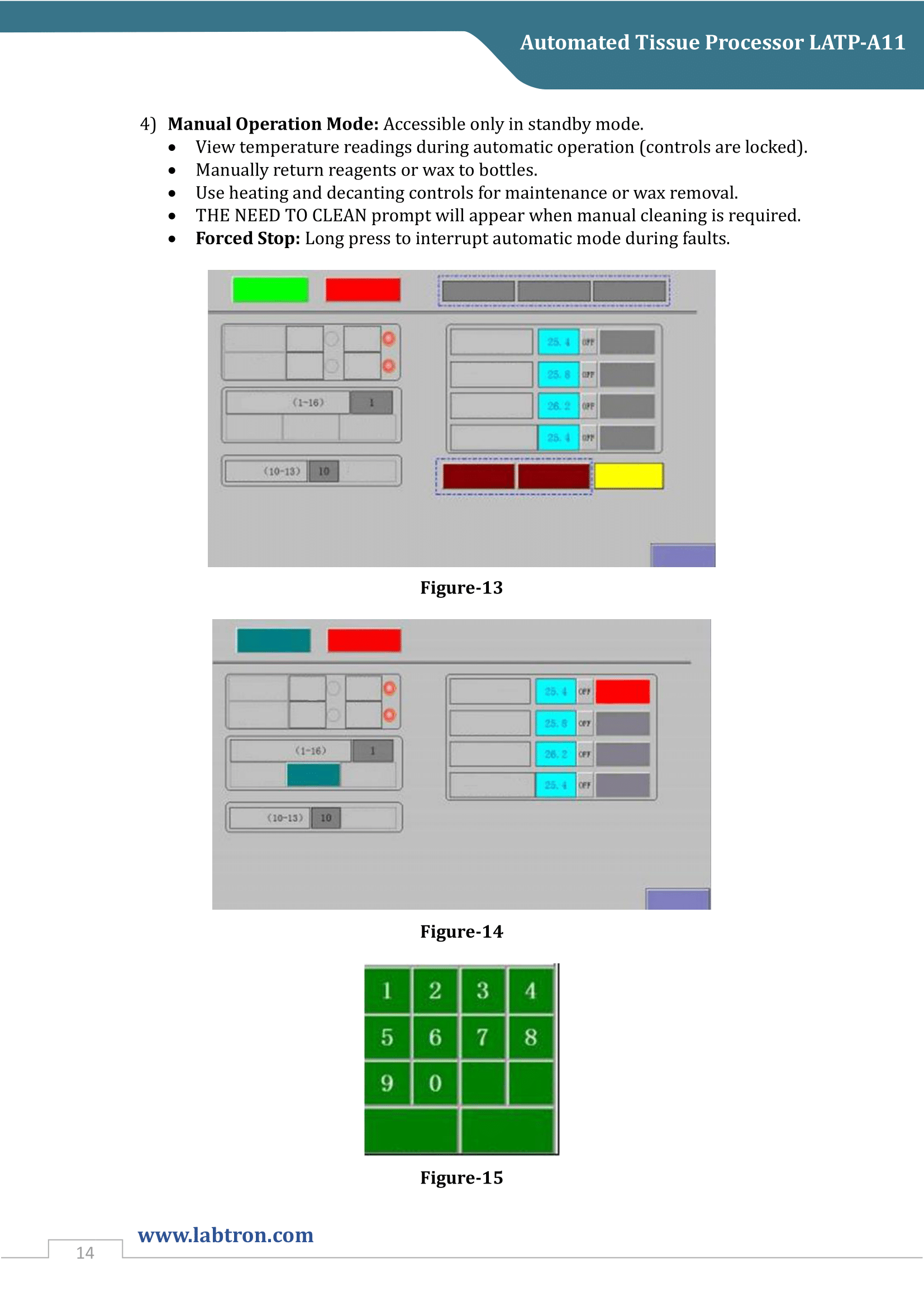 Automated Tissue Processor LATP-A11 Manual