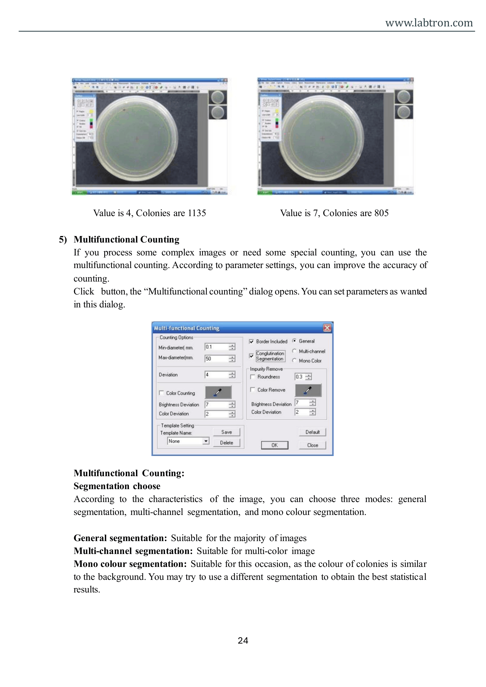 Automatic Colony Counter LCCA-A11 Manual