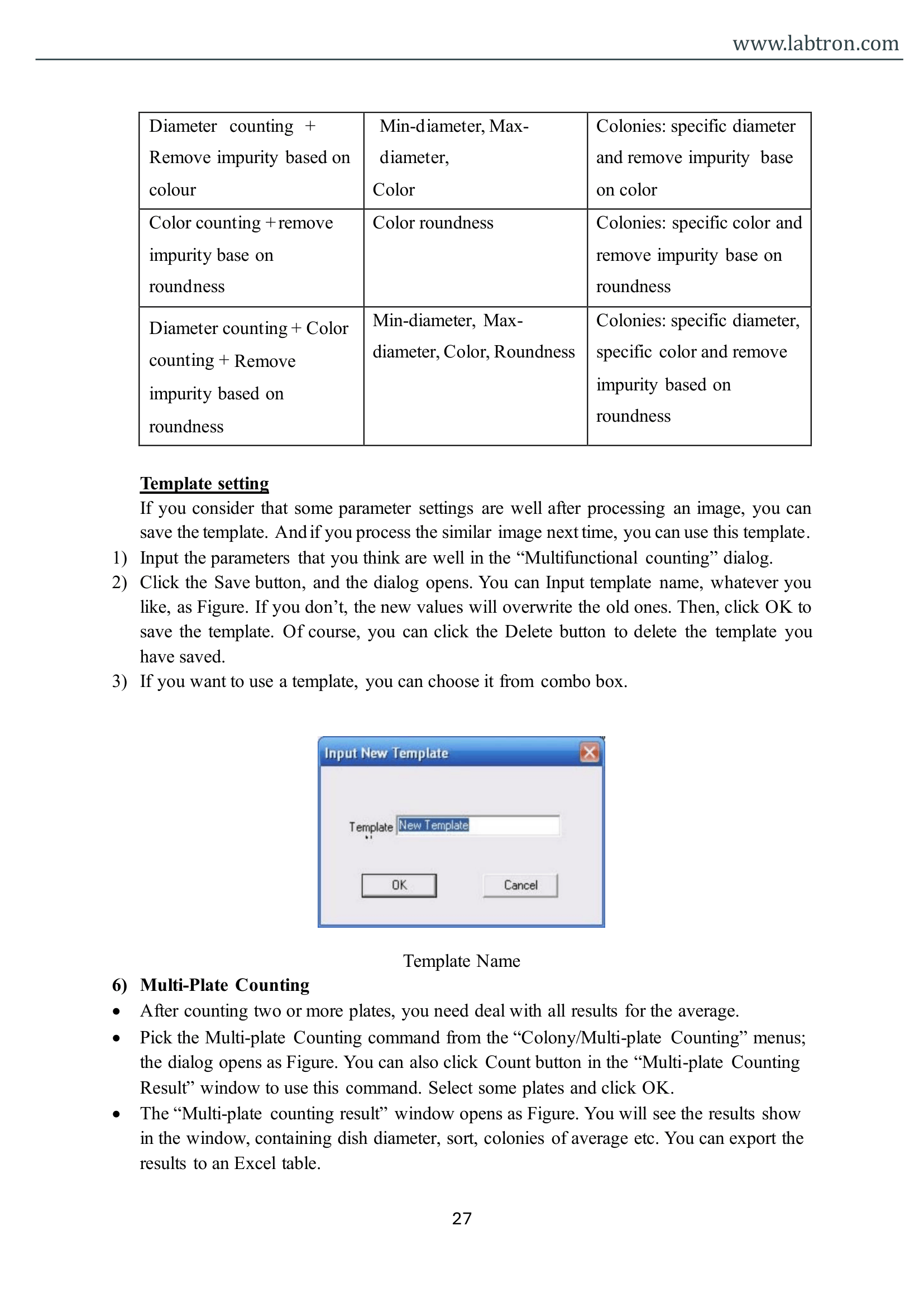 Automatic Colony Counter LCCA-A11 Manual