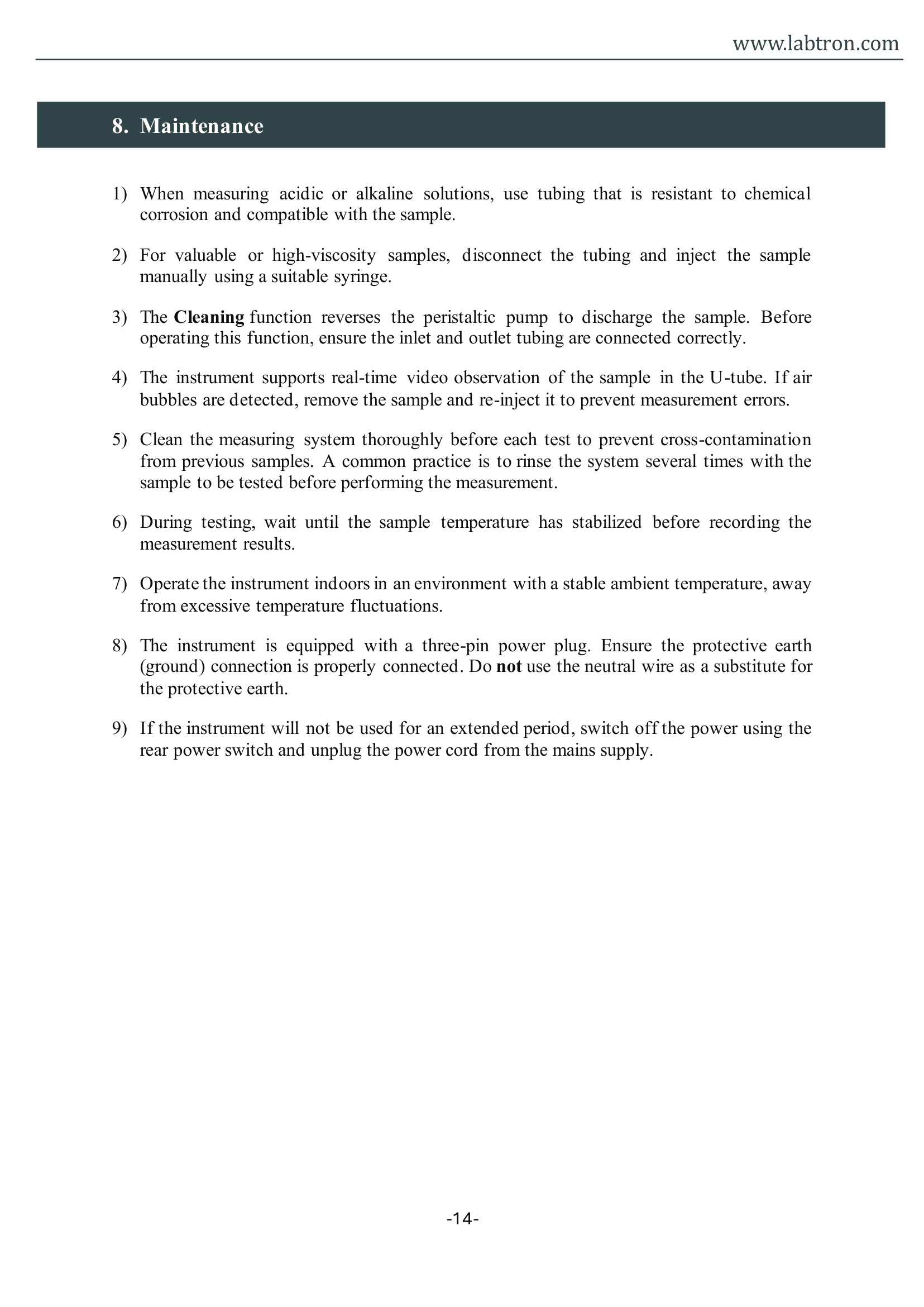 Automatic Density Meter LBDM-A11 Manual