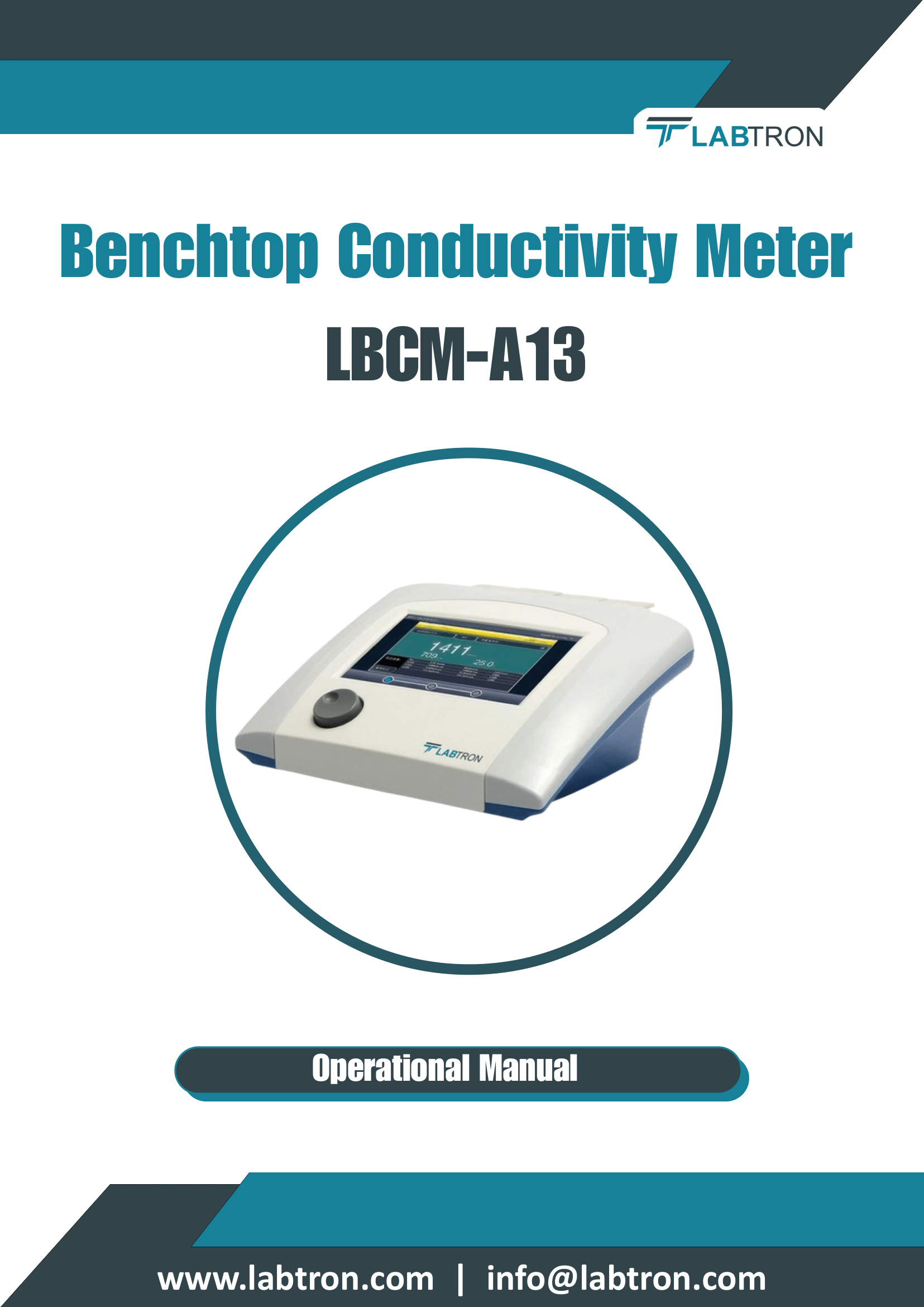 Benchtop Conductivity Meter LBCM-A13 Manual