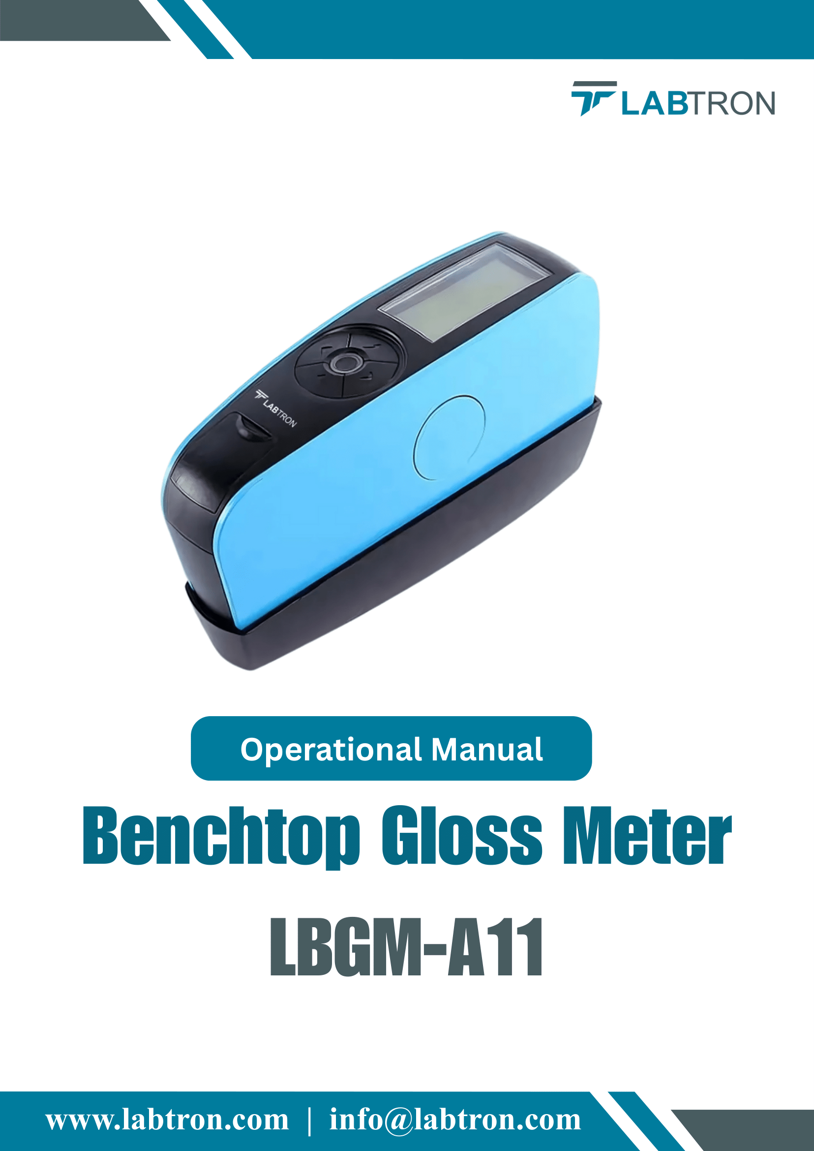 Benchtop Gloss Meter LBGM-A11 Manual