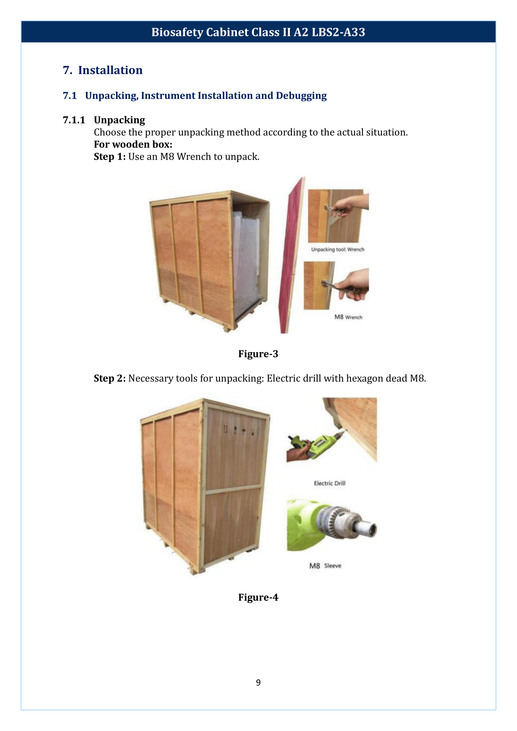 Biosafety Cabinet LBS2-A33 (Class II A2) Manual
