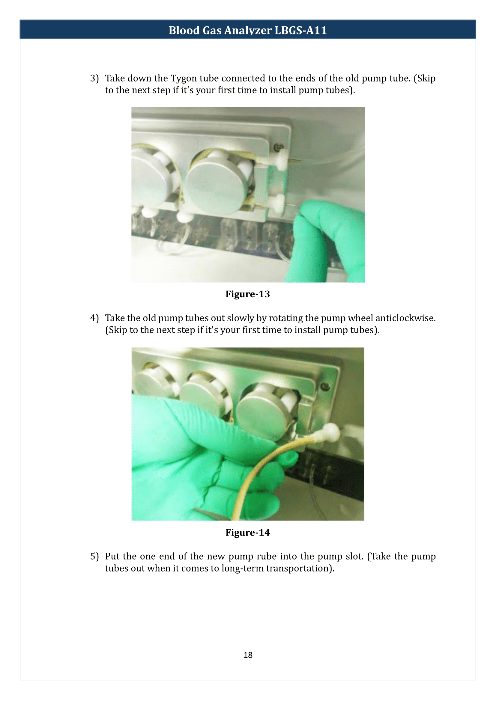 Blood Gas Analyzer LBGS-A11 Manual