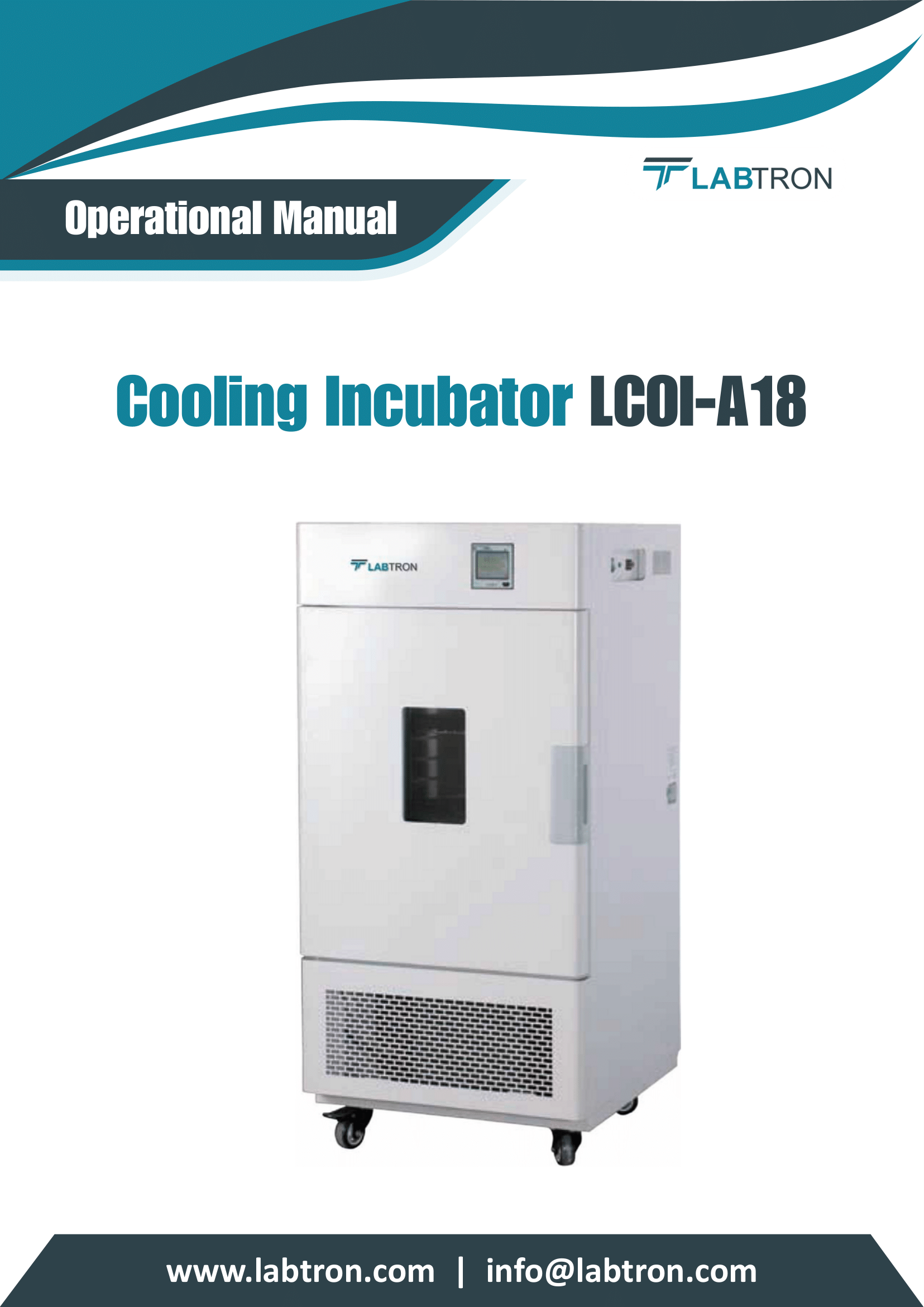 Cooling Incubator LCOI-A18 Manual