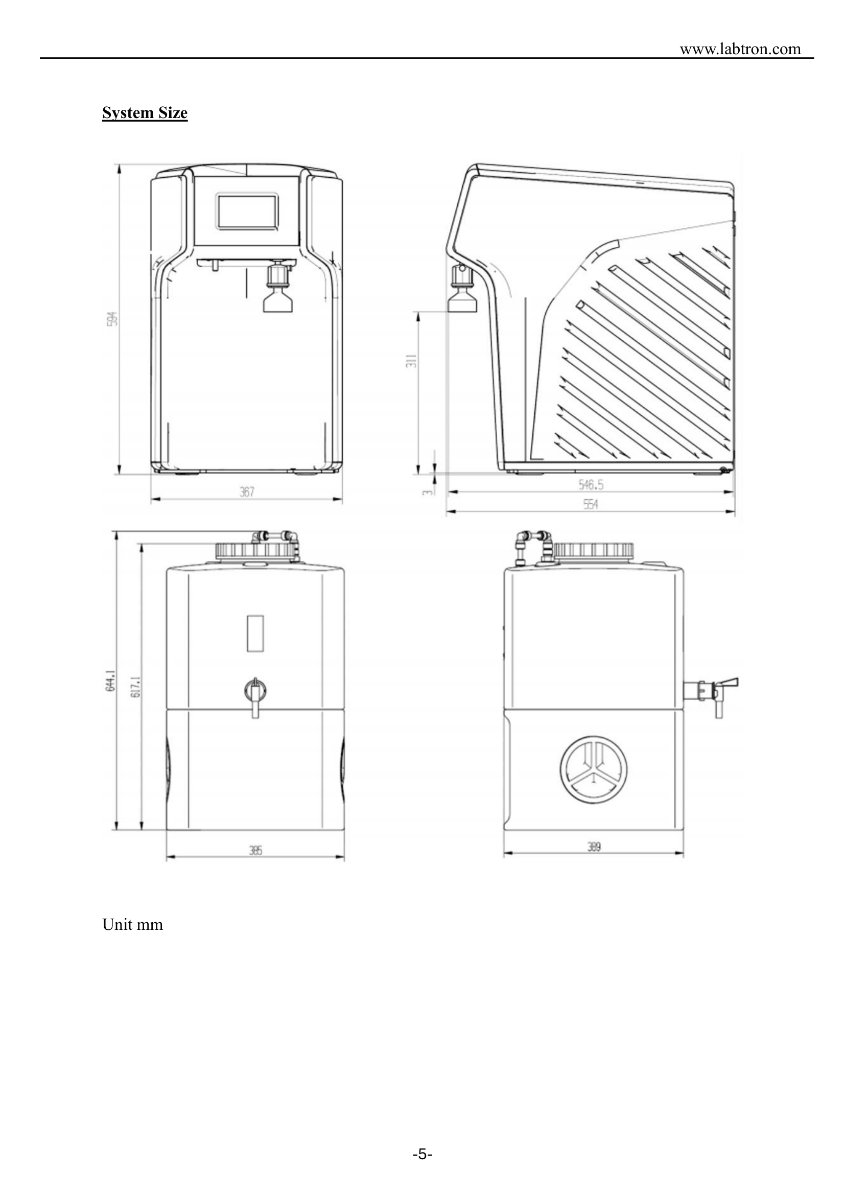 Deionized Water System LDIN-B10 Manual