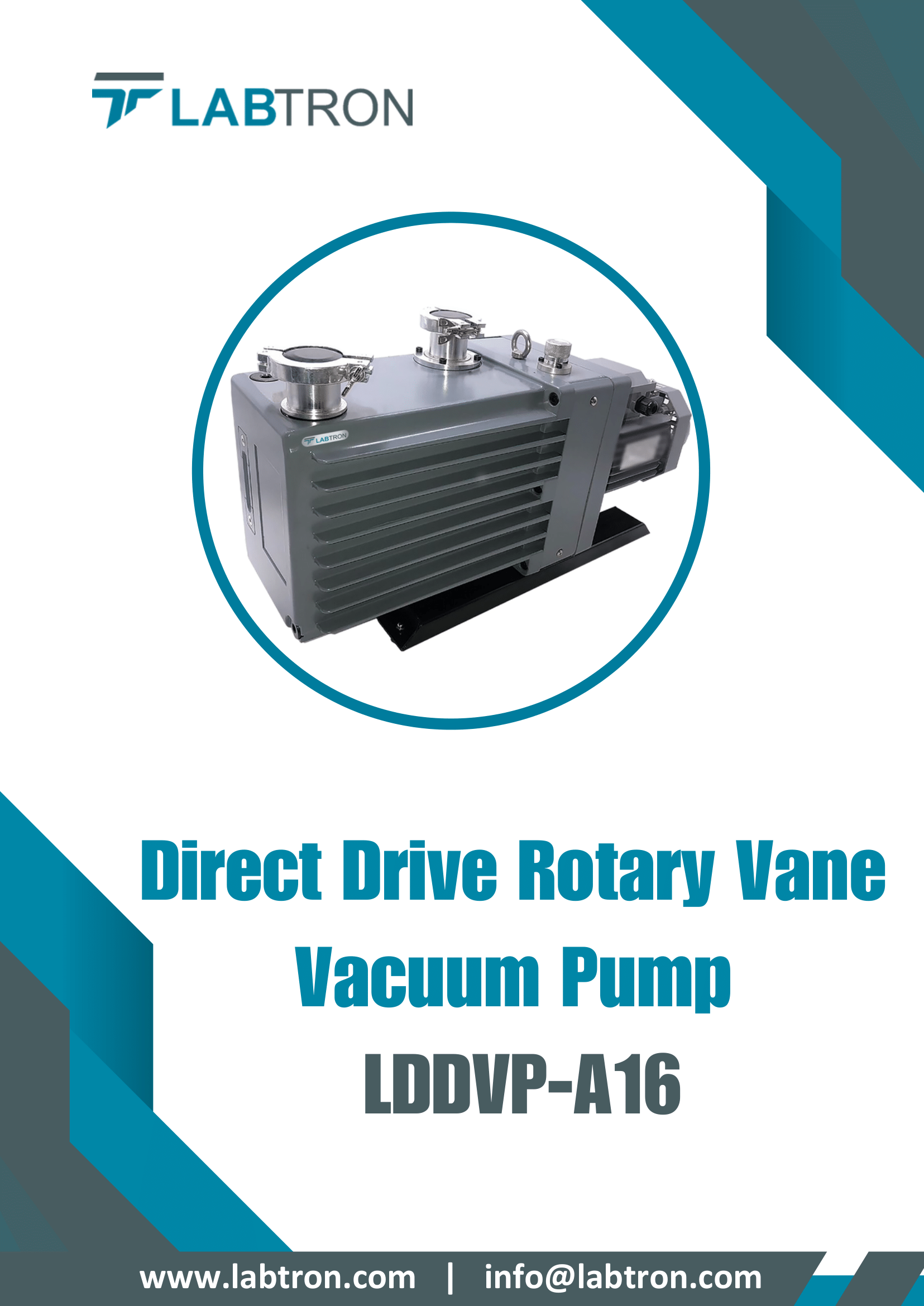 Direct Drive Rotary Vane Vacuum Pump LDDVP-A16 Manual