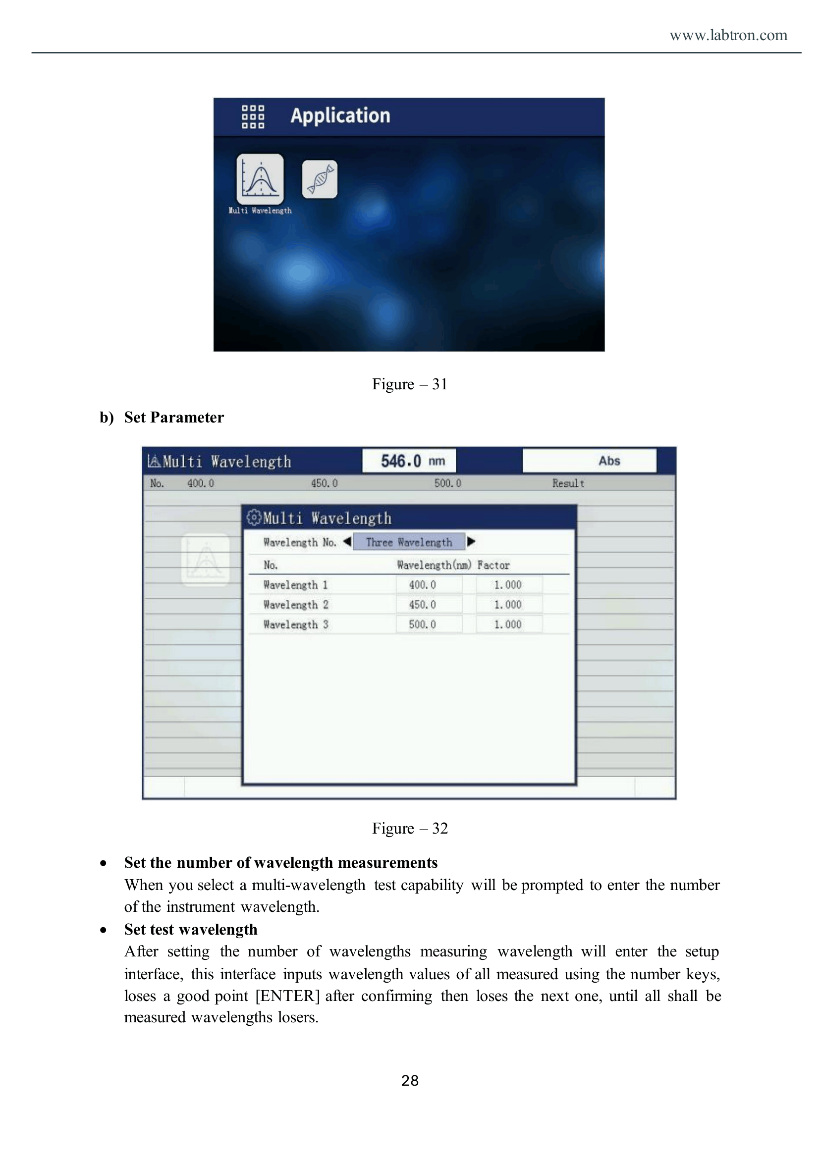 Double Beam UV-Vis Spectrophotometer LUS-B10 Manual