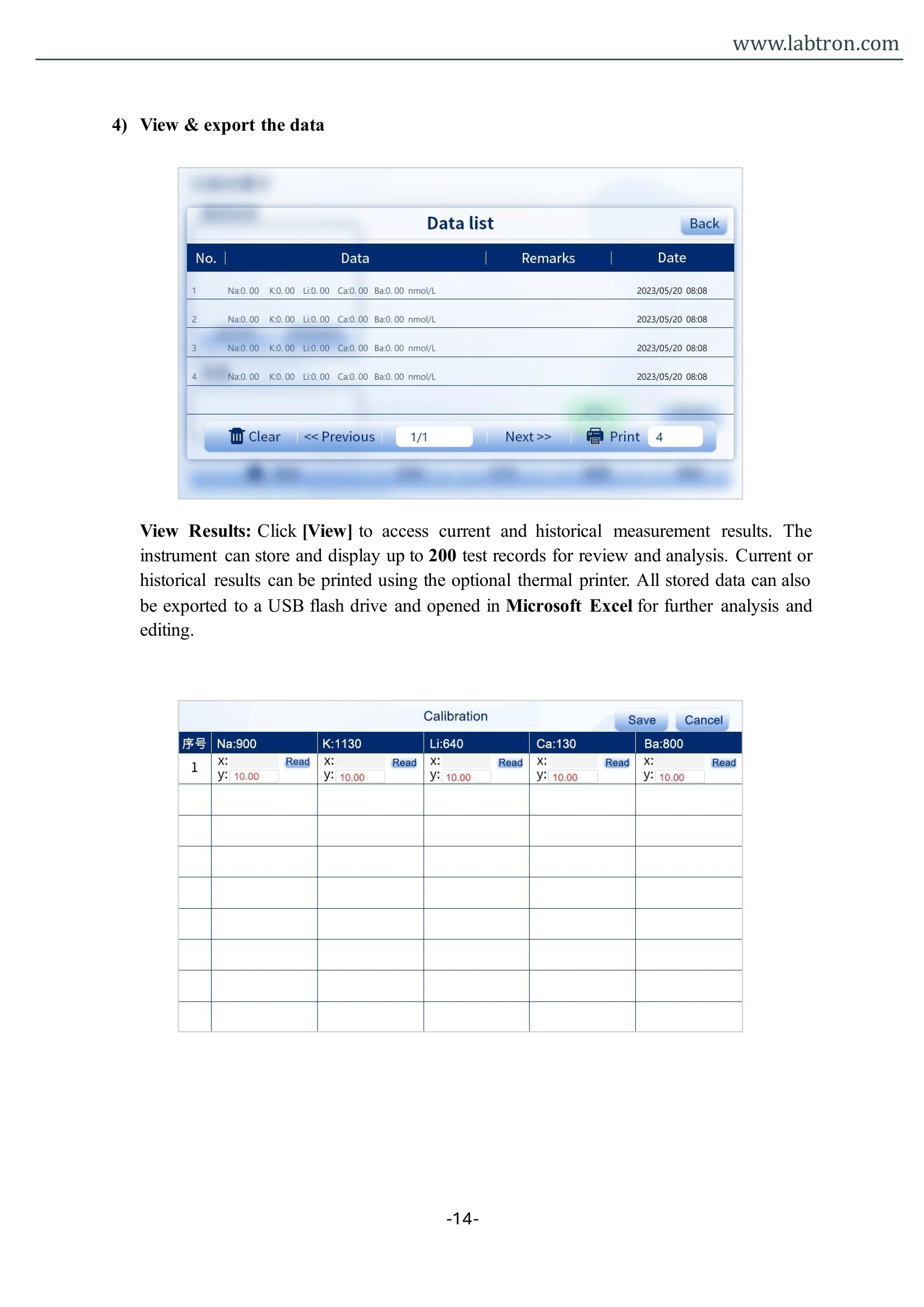 Flame Photometer LFP-B10 Manual