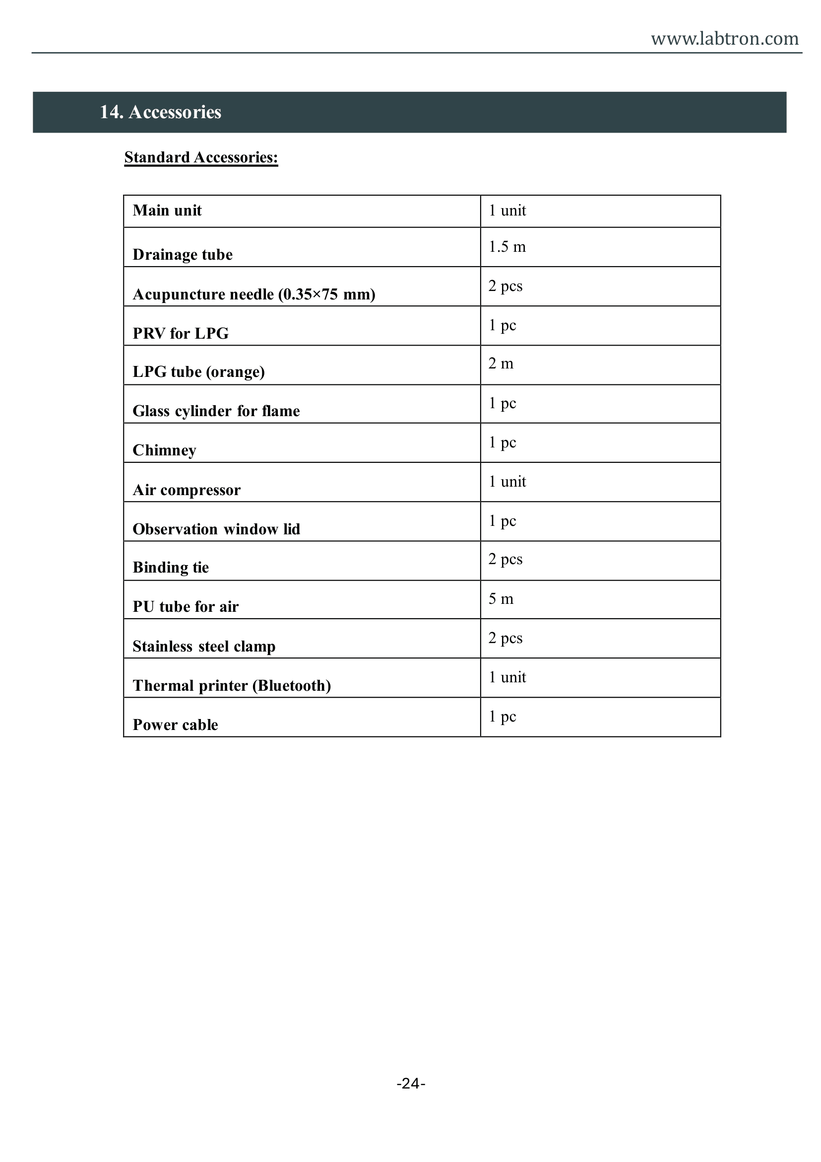 Flame Photometer LFP-B10 Manual