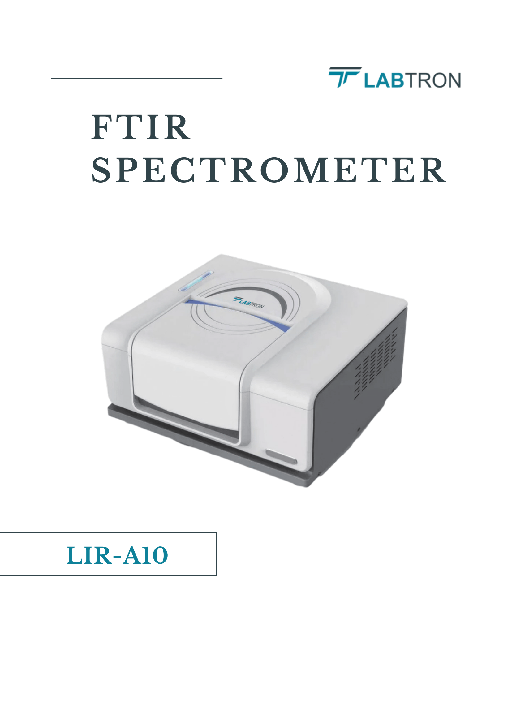 FTIR Spectrometer LIR-A10 Manual