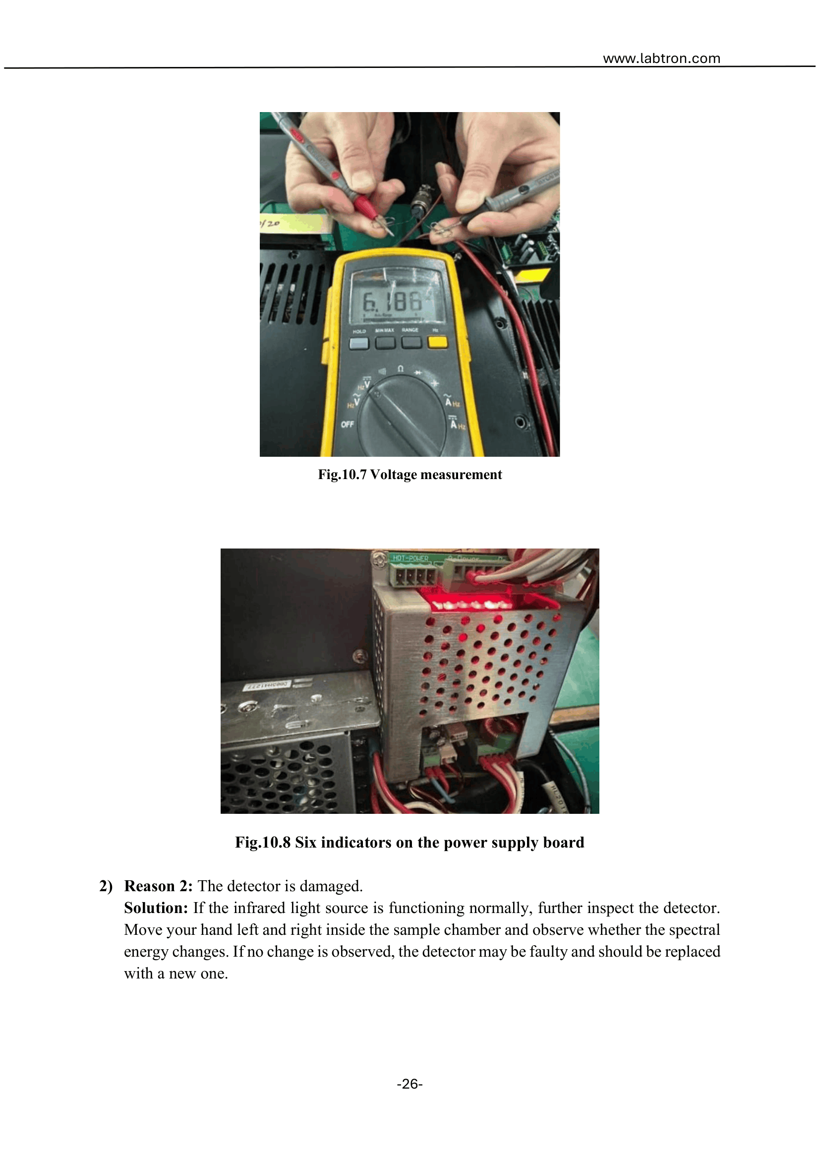 FTIR Spectrometer LIR-A10 Manual