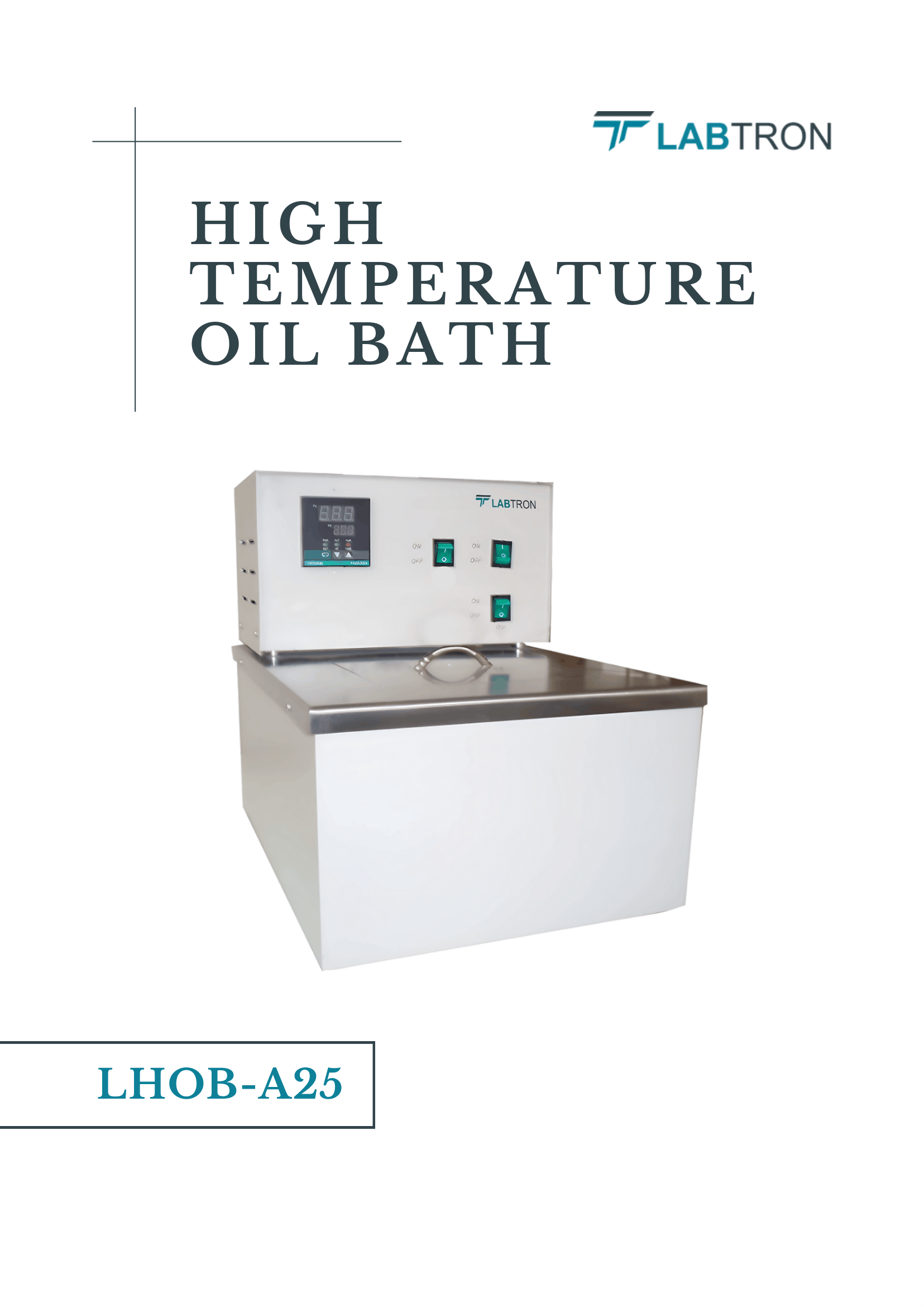 High Temperature Oil Bath LHOB-A25 Manual