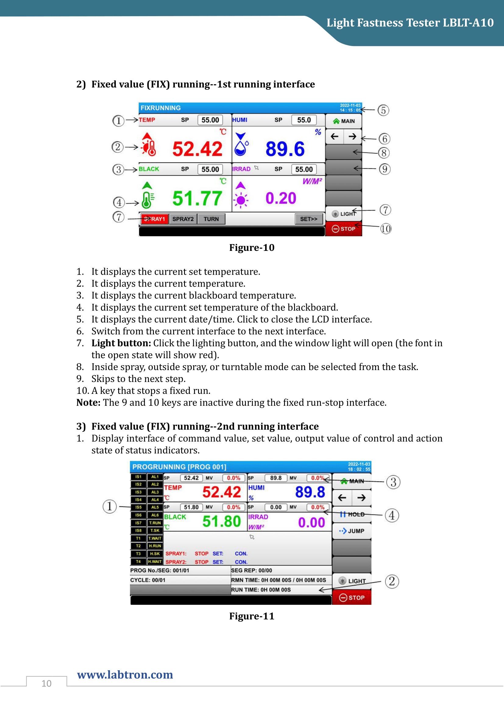 Light Fastness Tester LBLT-A10 Manual