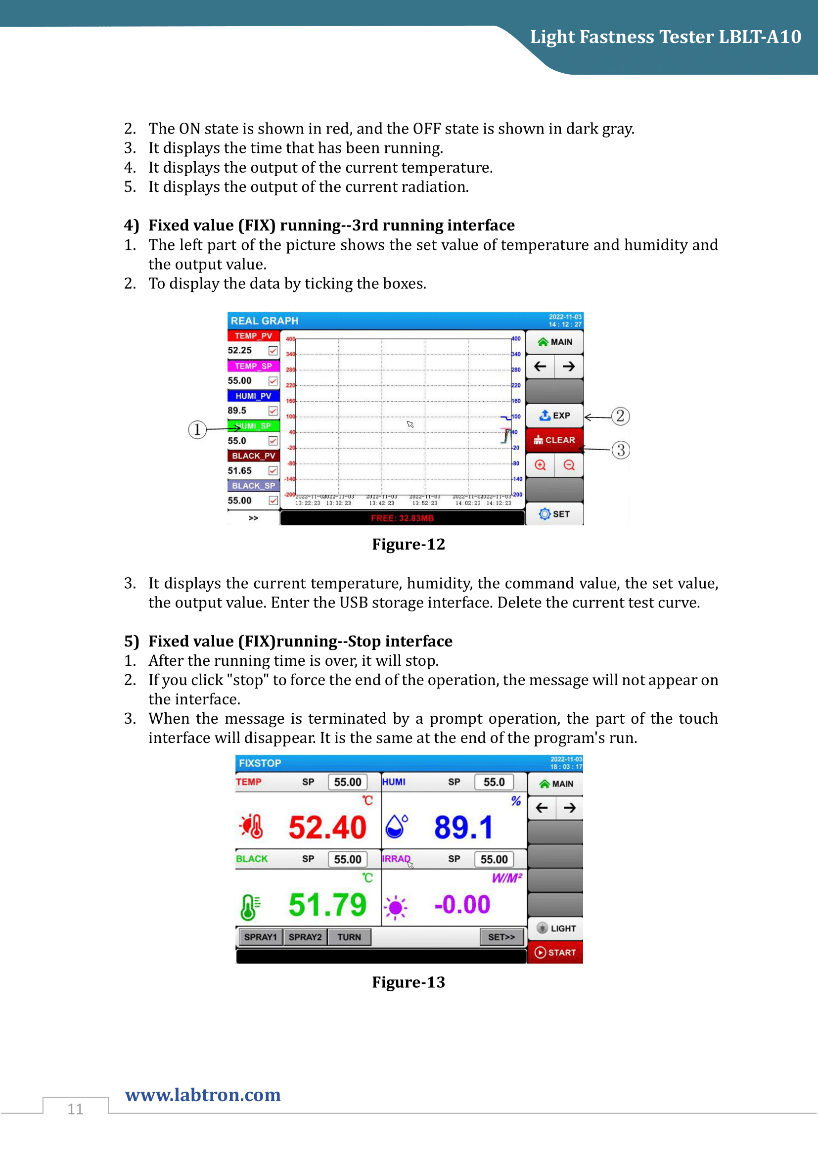 Light Fastness Tester LBLT-A10 Manual