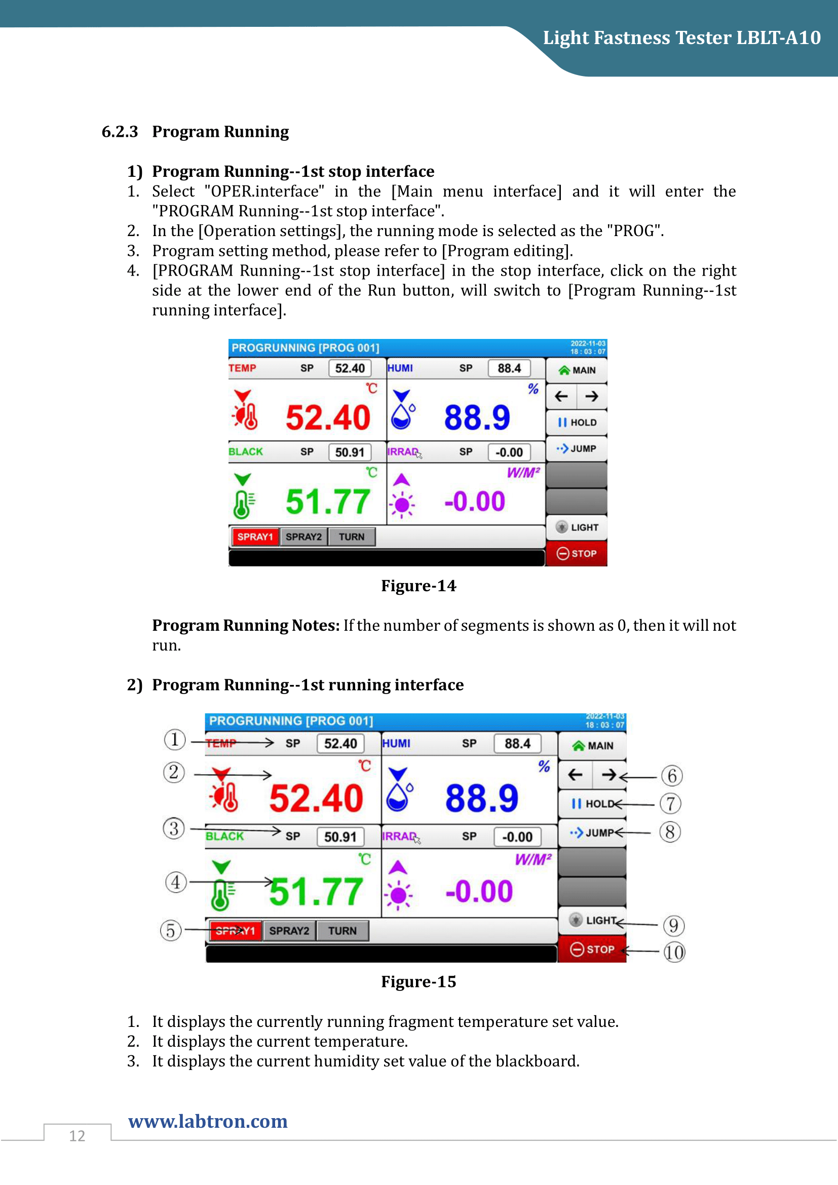 Light Fastness Tester LBLT-A10 Manual