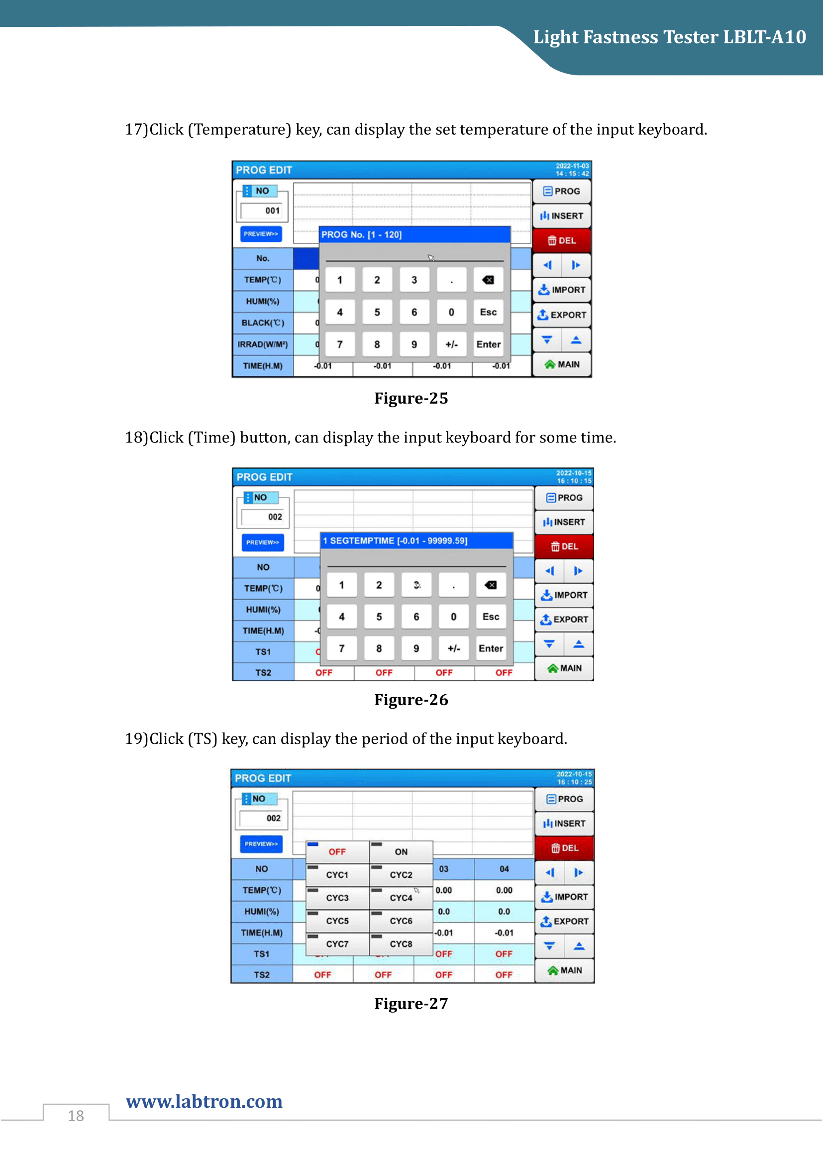 Light Fastness Tester LBLT-A10 Manual
