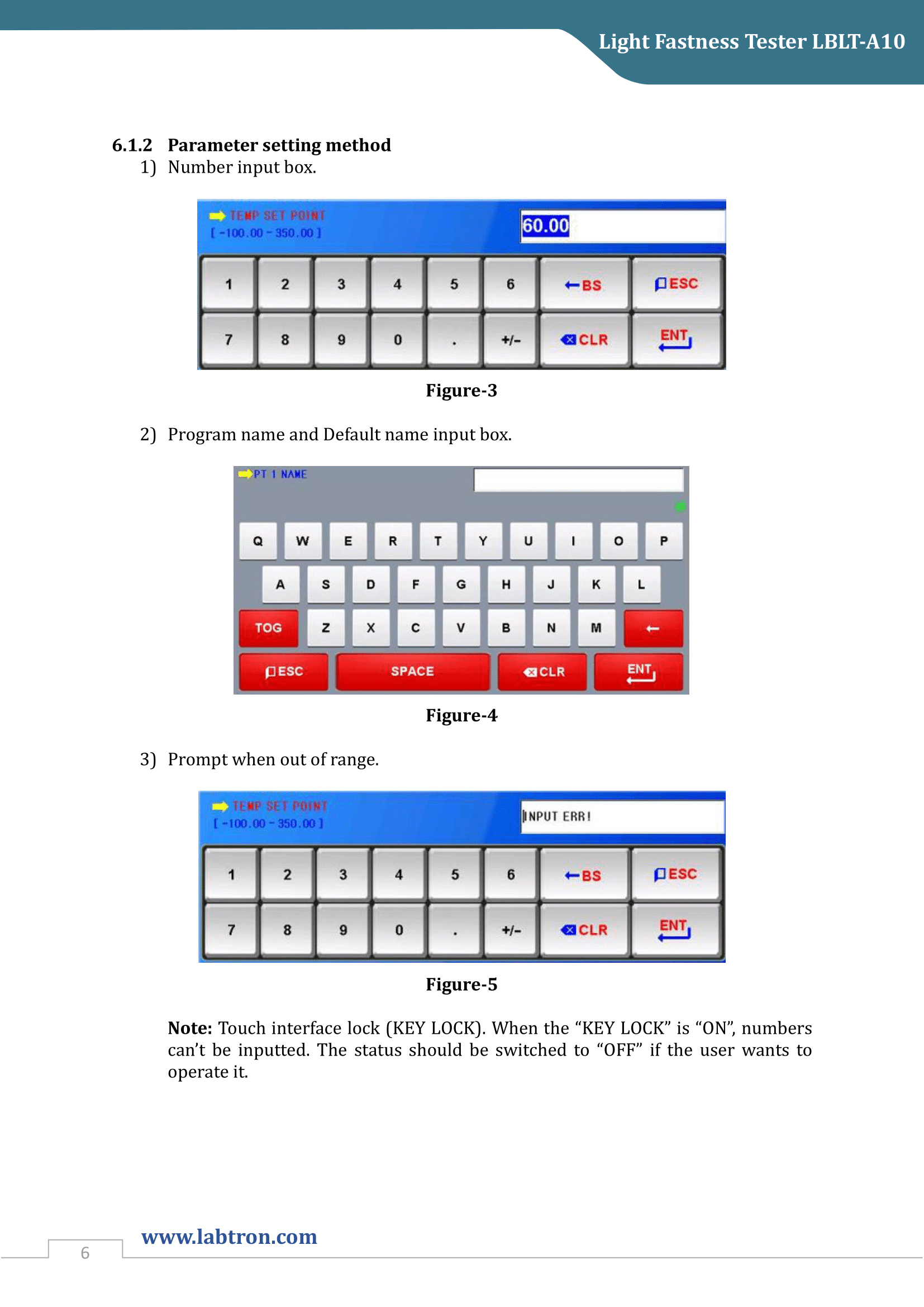 Light Fastness Tester LBLT-A10 Manual