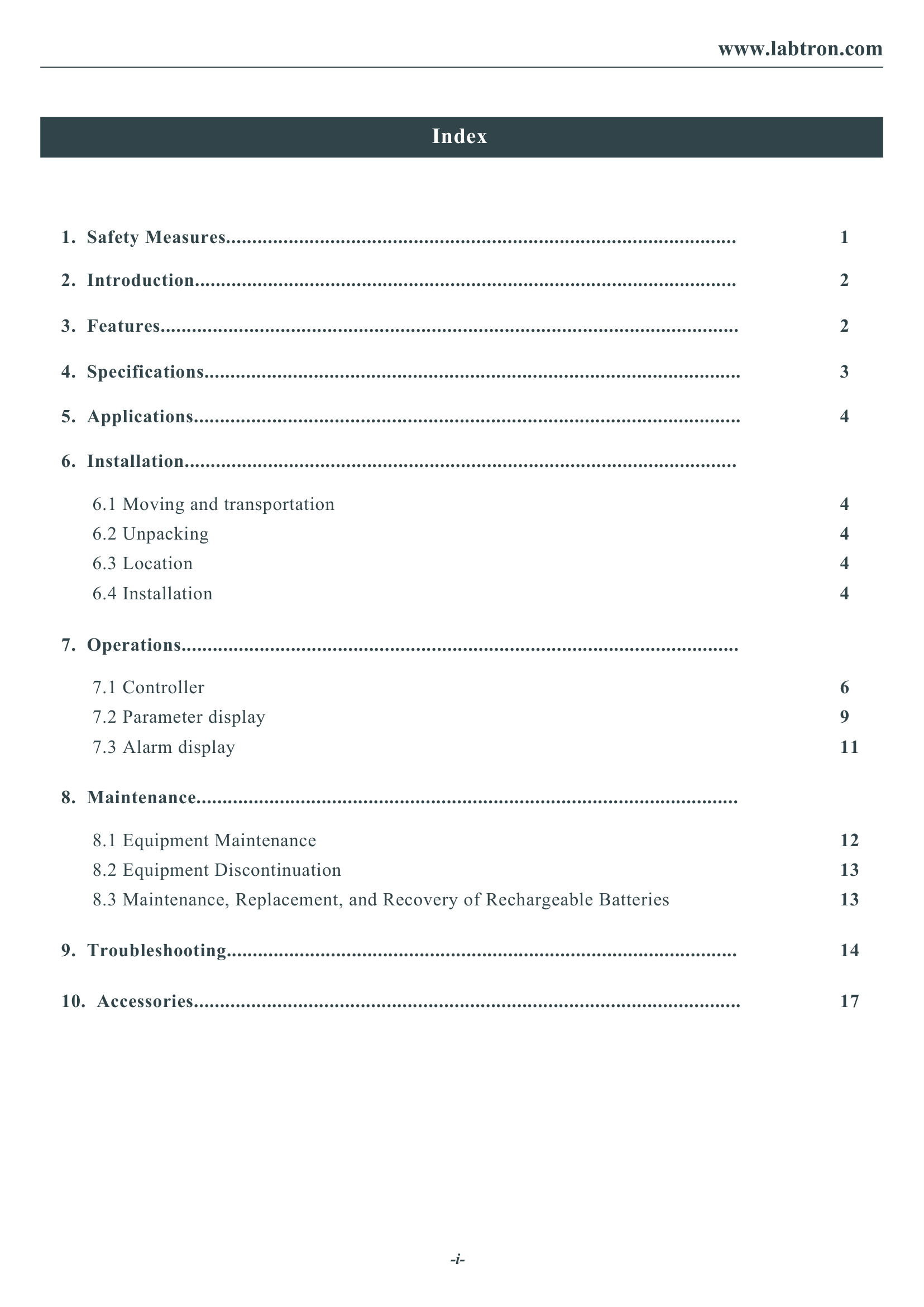 Medical Refrigerator LMR-A21 Manual