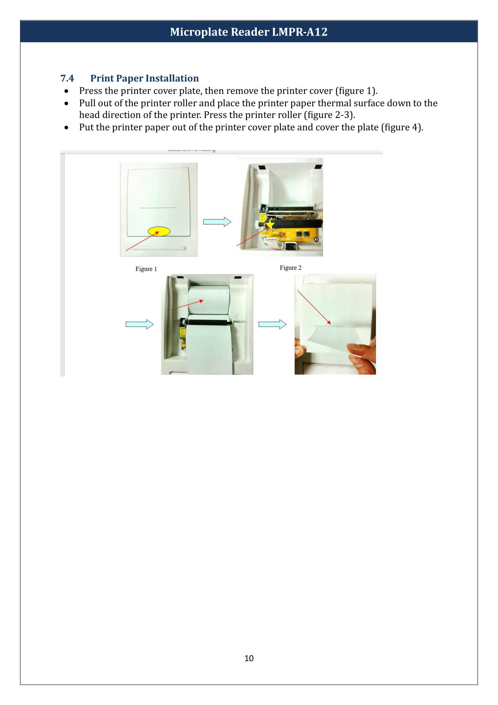 Microplate Reader LMPR-A12 Manual