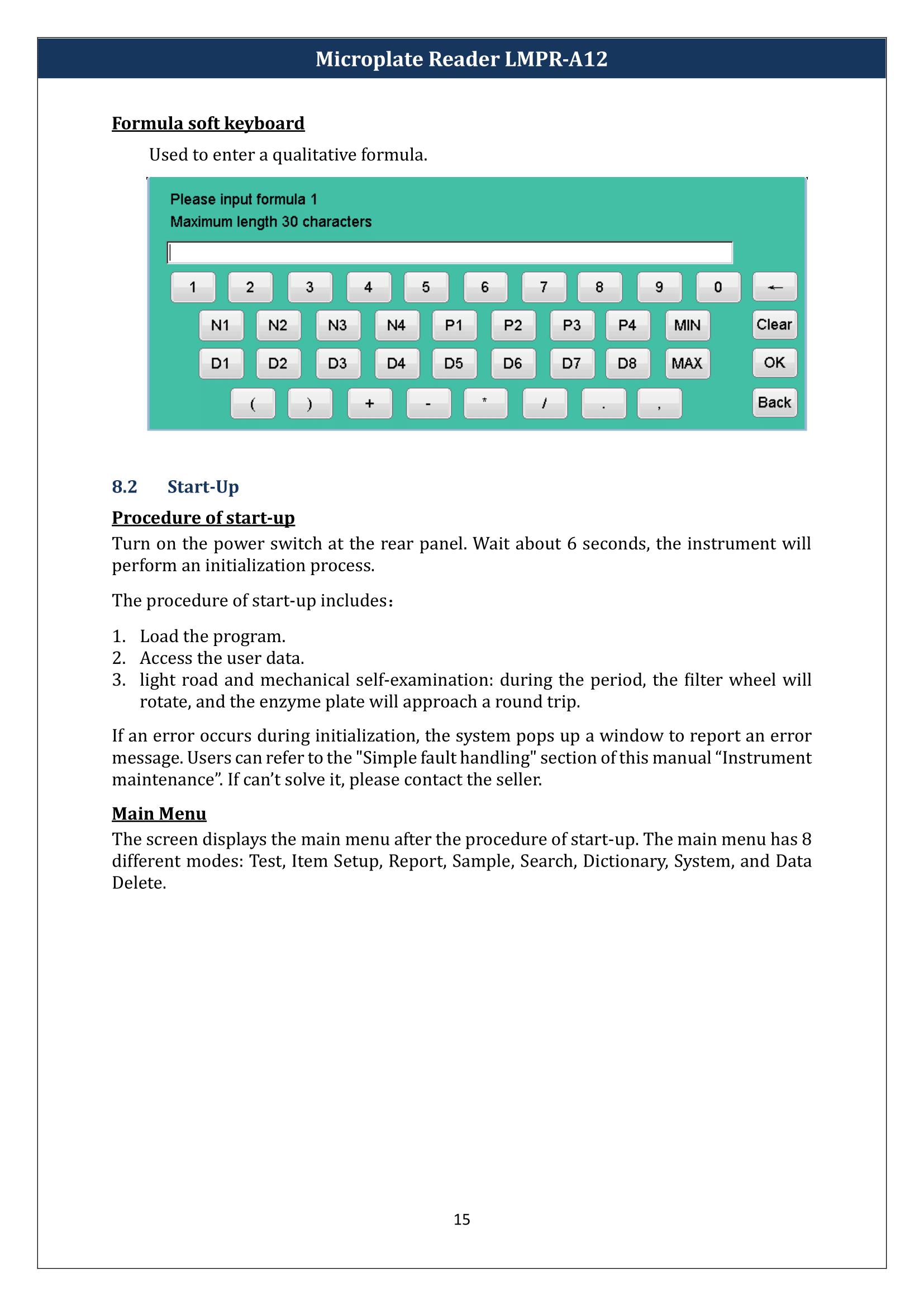 Microplate Reader LMPR-A12 Manual