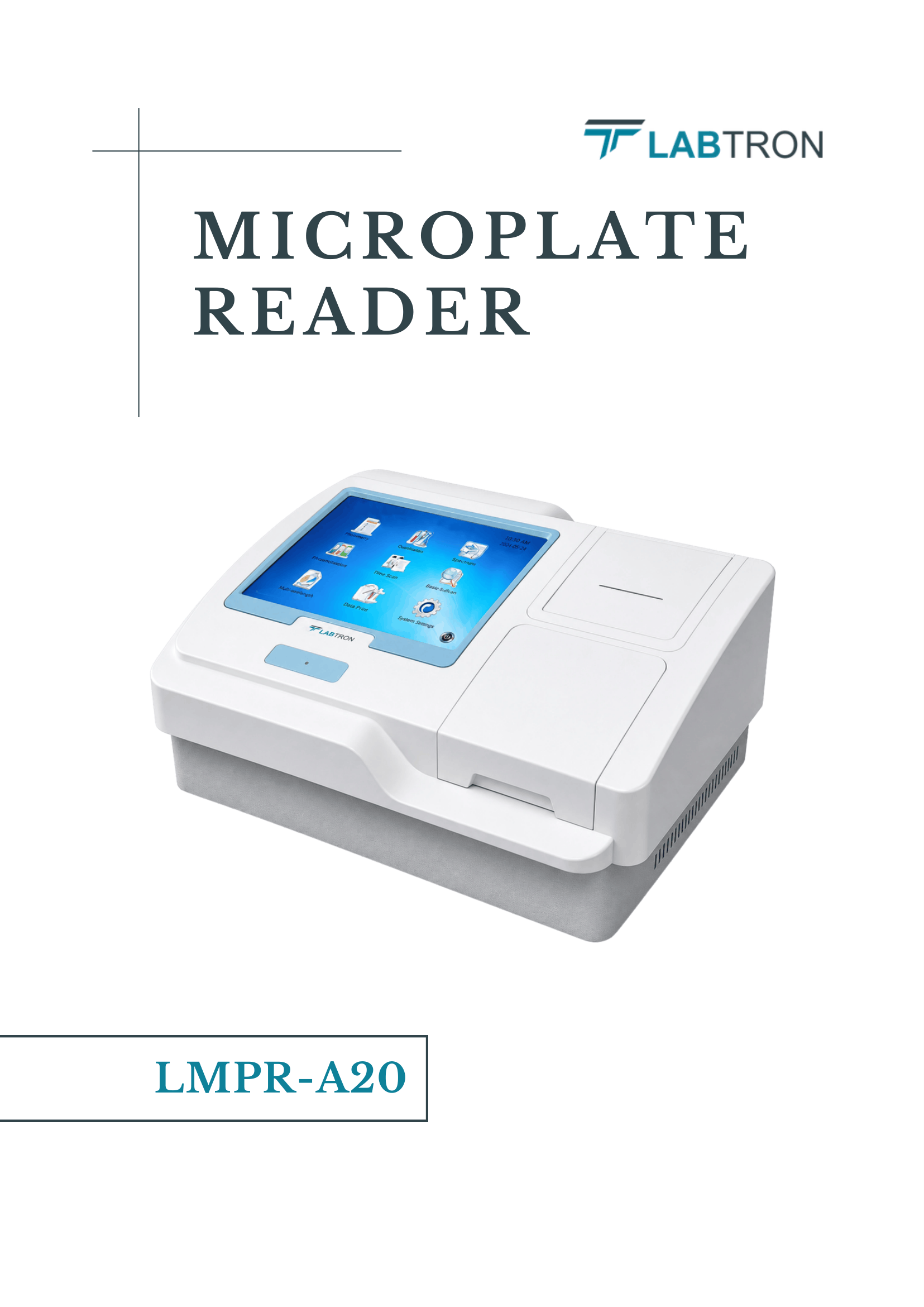 Microplate Reader LMPR-A20 Manual