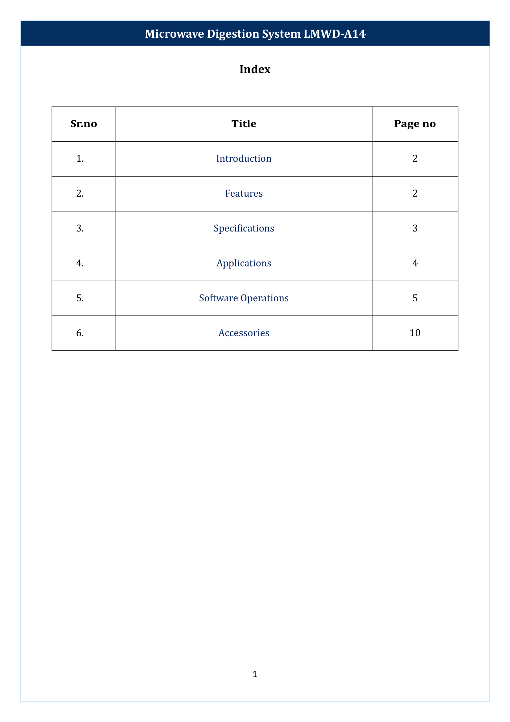Microwave Digestion System LMWD-A14 Manual