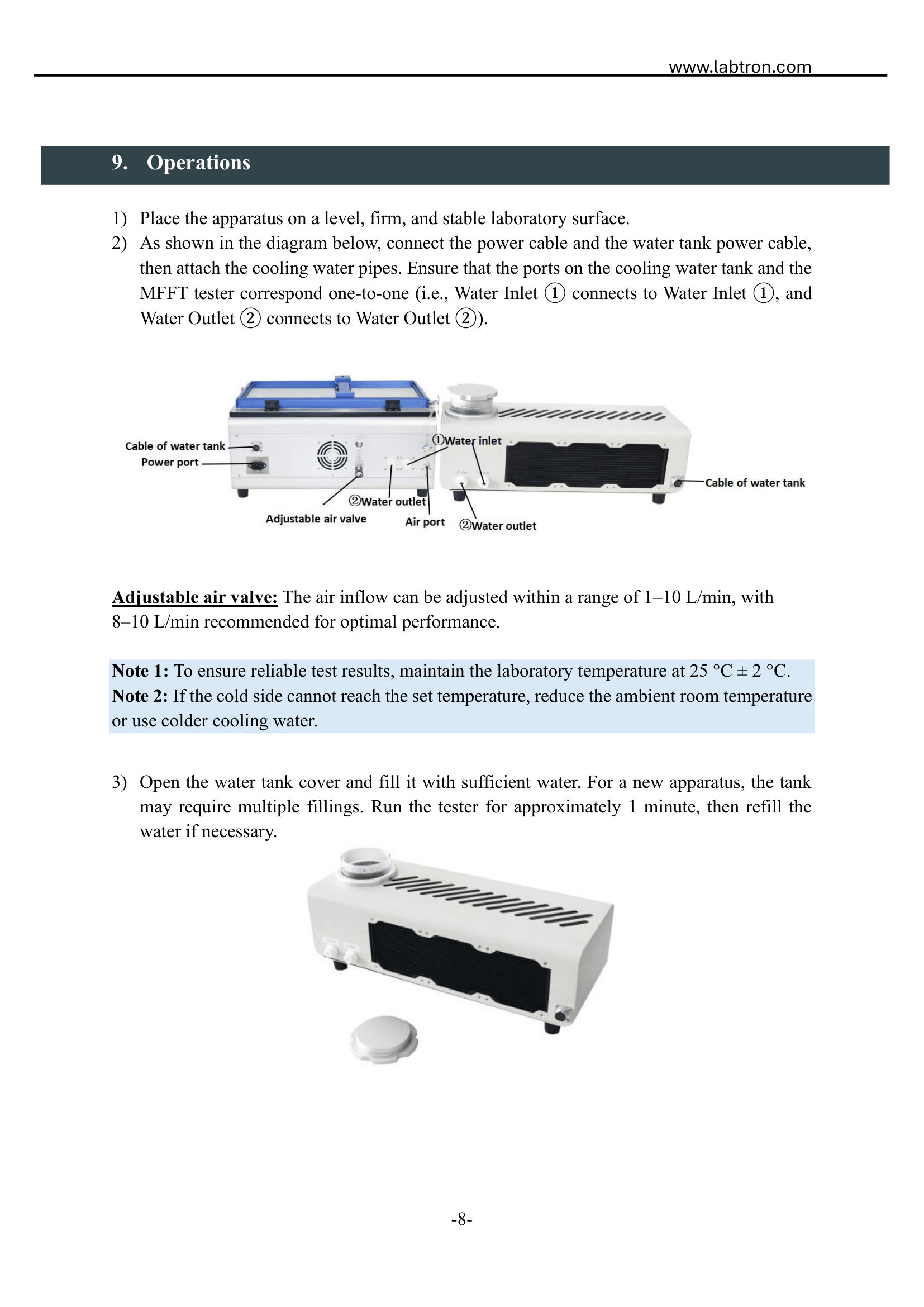 Minimum Film Forming Temperature Tester LMFFT-A10 Manual
